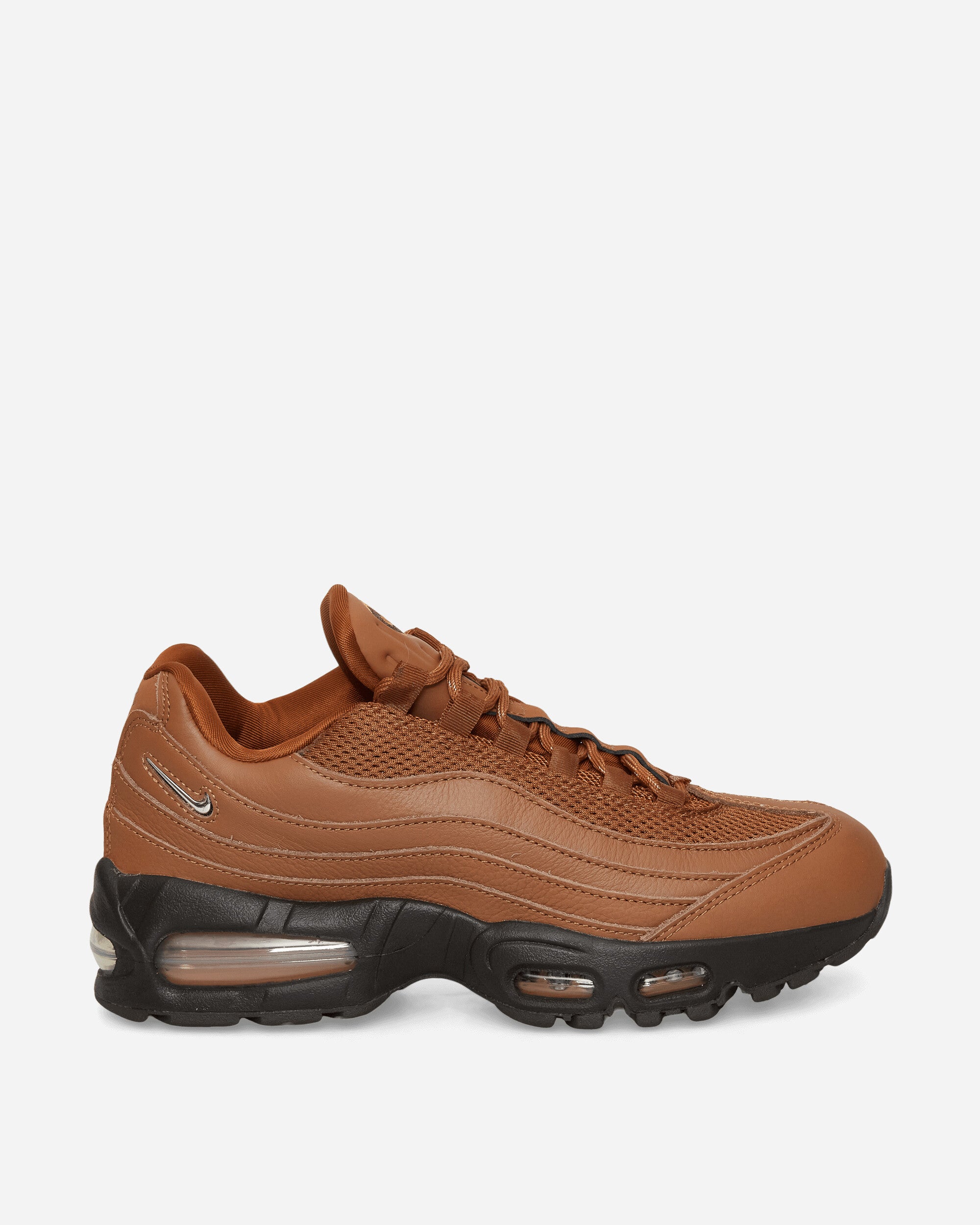 靴 Nike Air Max 95 Velvet Brown Women's Air Max 95 Sneakers Light British Tan / Flax / Velvet