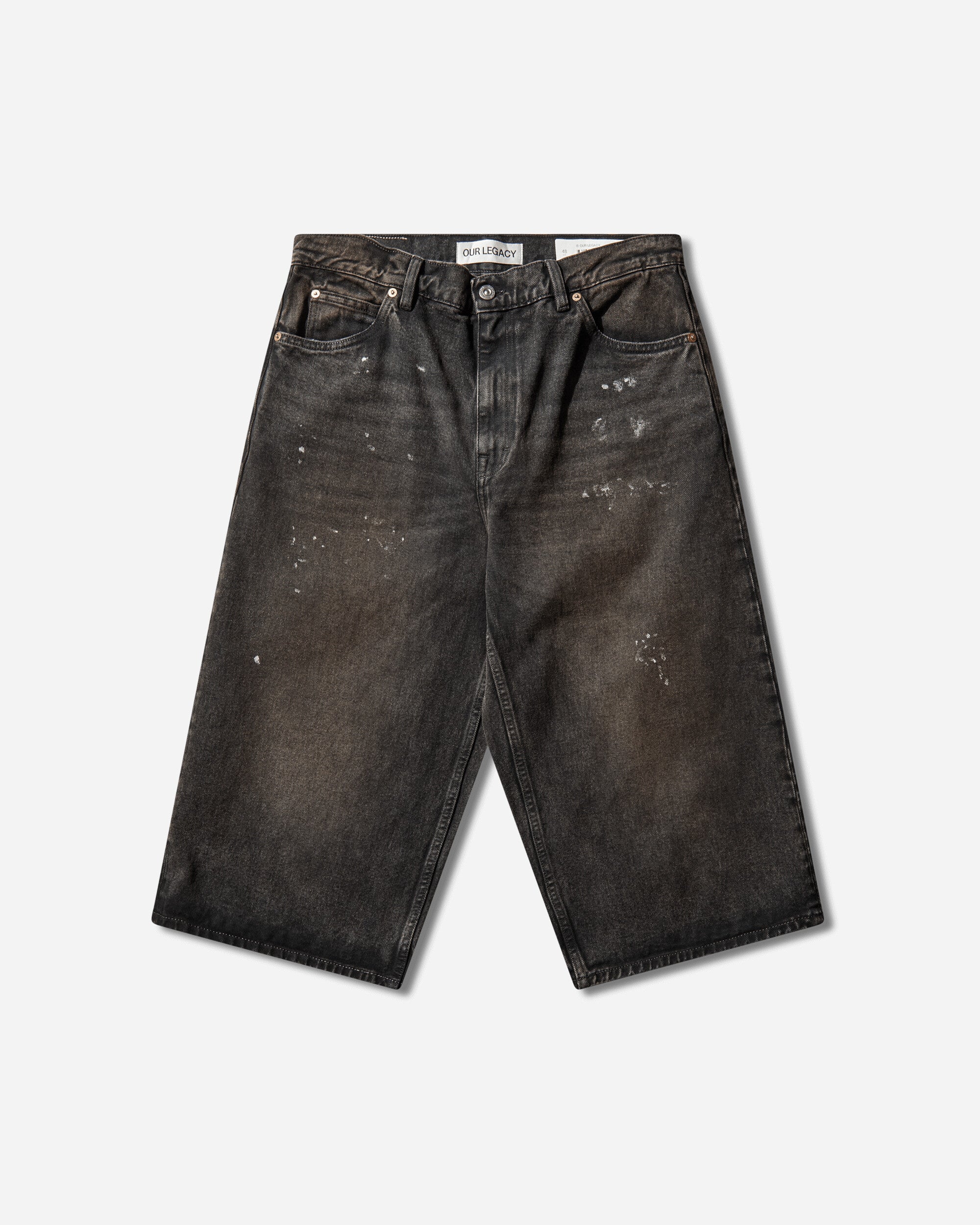 in Cut Capri 44 / 23aw / Black Cut Capri / LEGACY OUR パンツ Overdyed SVRN – Twill Chain Black パンツ