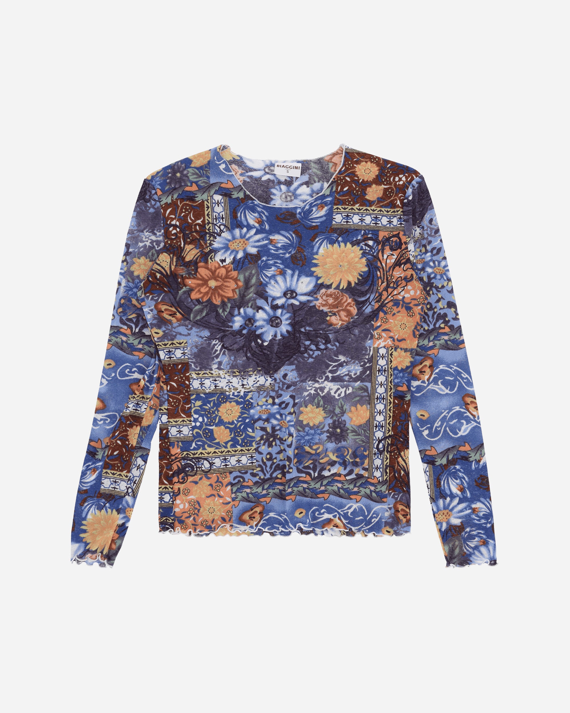 Women's Pattern Long Sleeve Top Multicolor – Slam Jam®