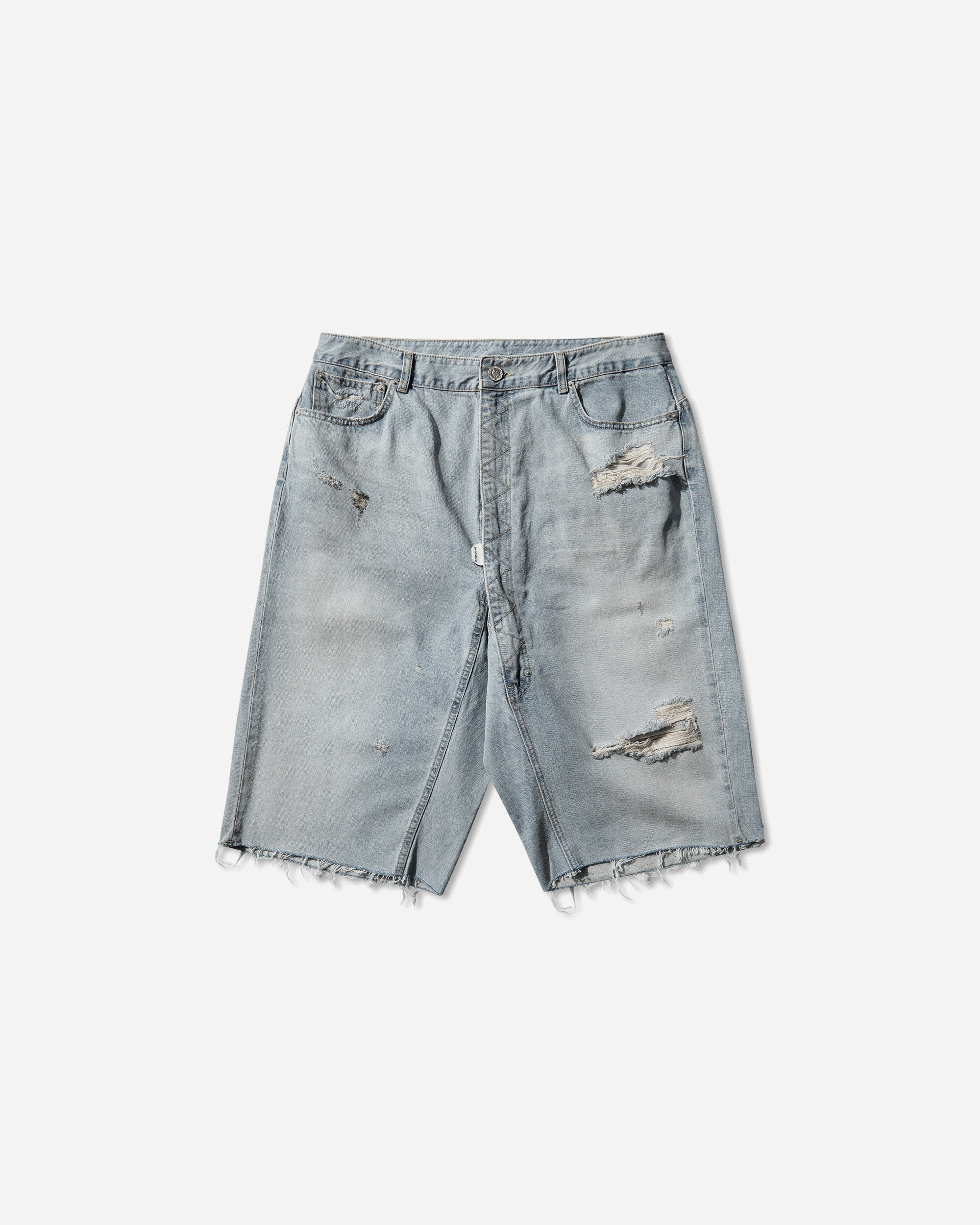 Long Zipper Shorts Blue – Slam Jam®