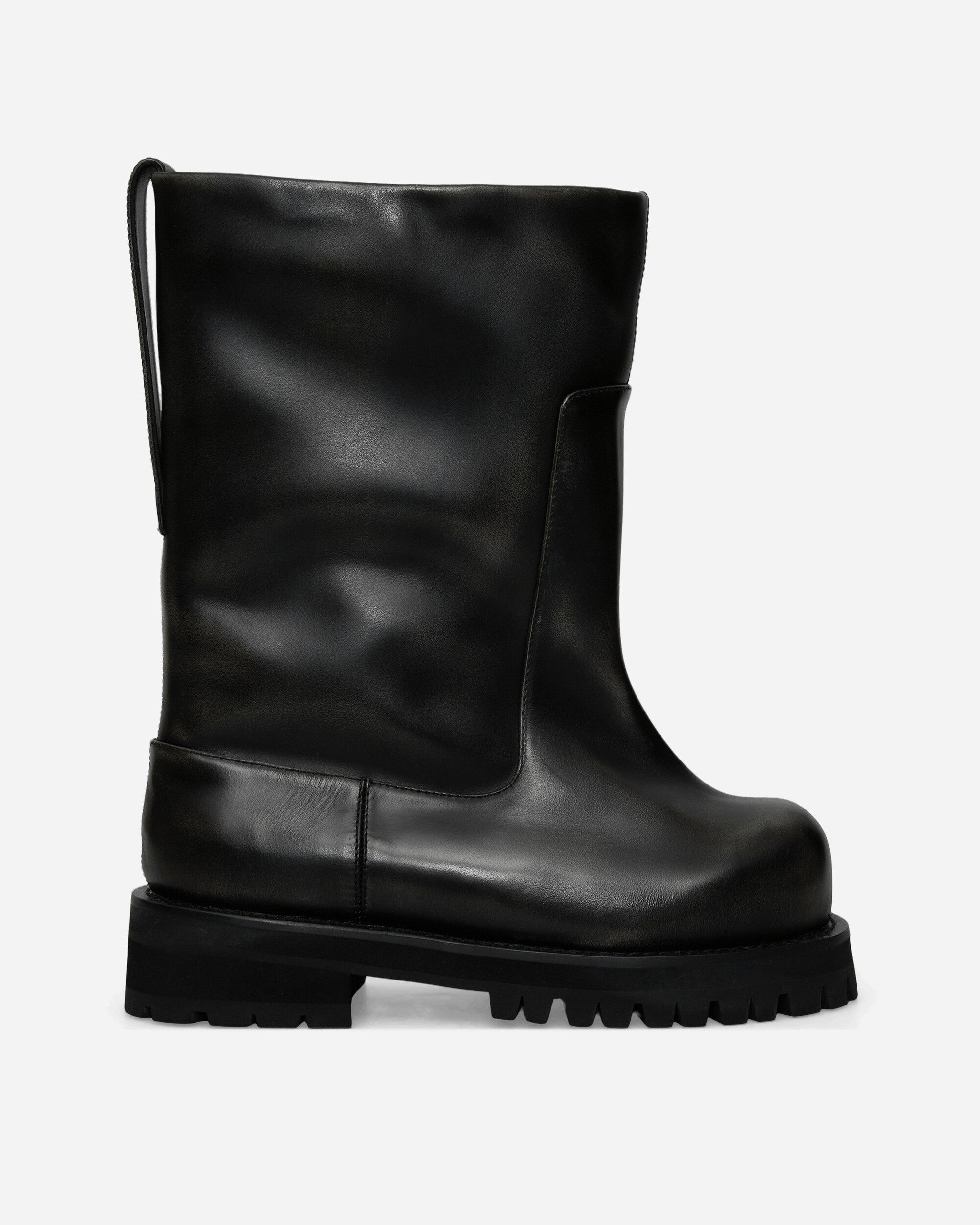 Distressed Shaft Boots Black – Slam Jam®