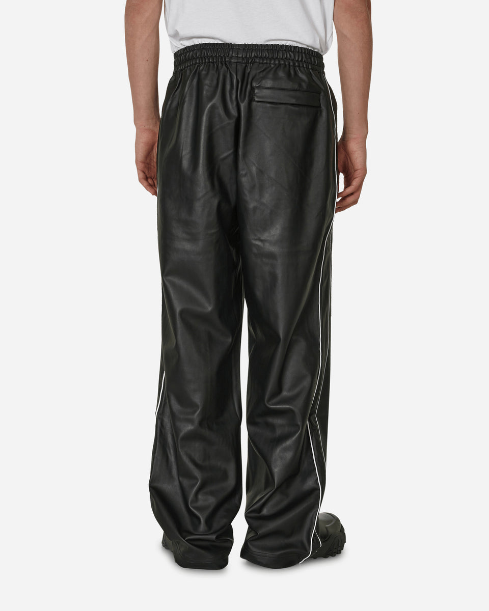 Puma Oversized Pleather Track Pants Black - Slam Jam® Official Store