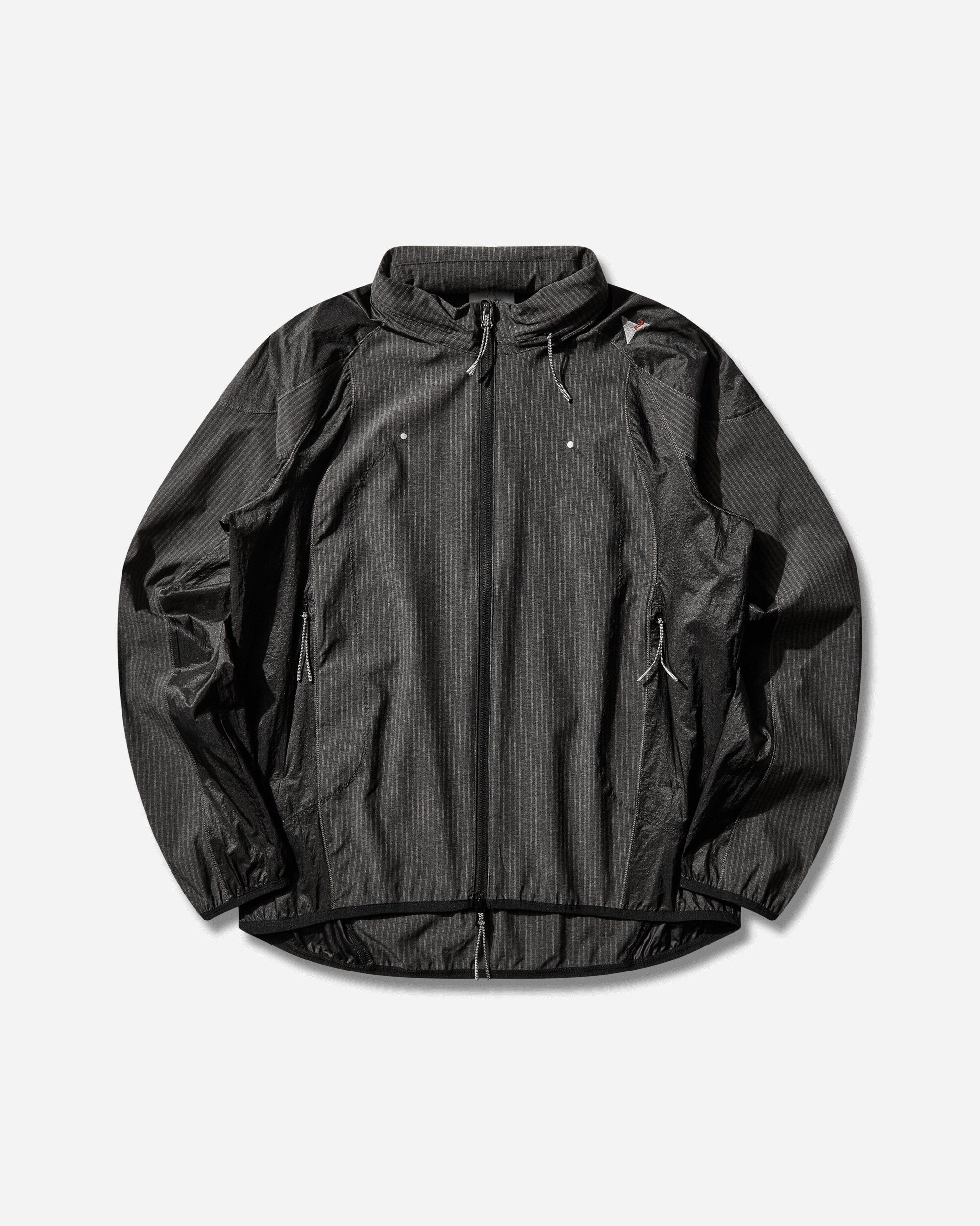 Men's Numb Pinstriped Hooded Wind Jacket Black – Slam Jam®