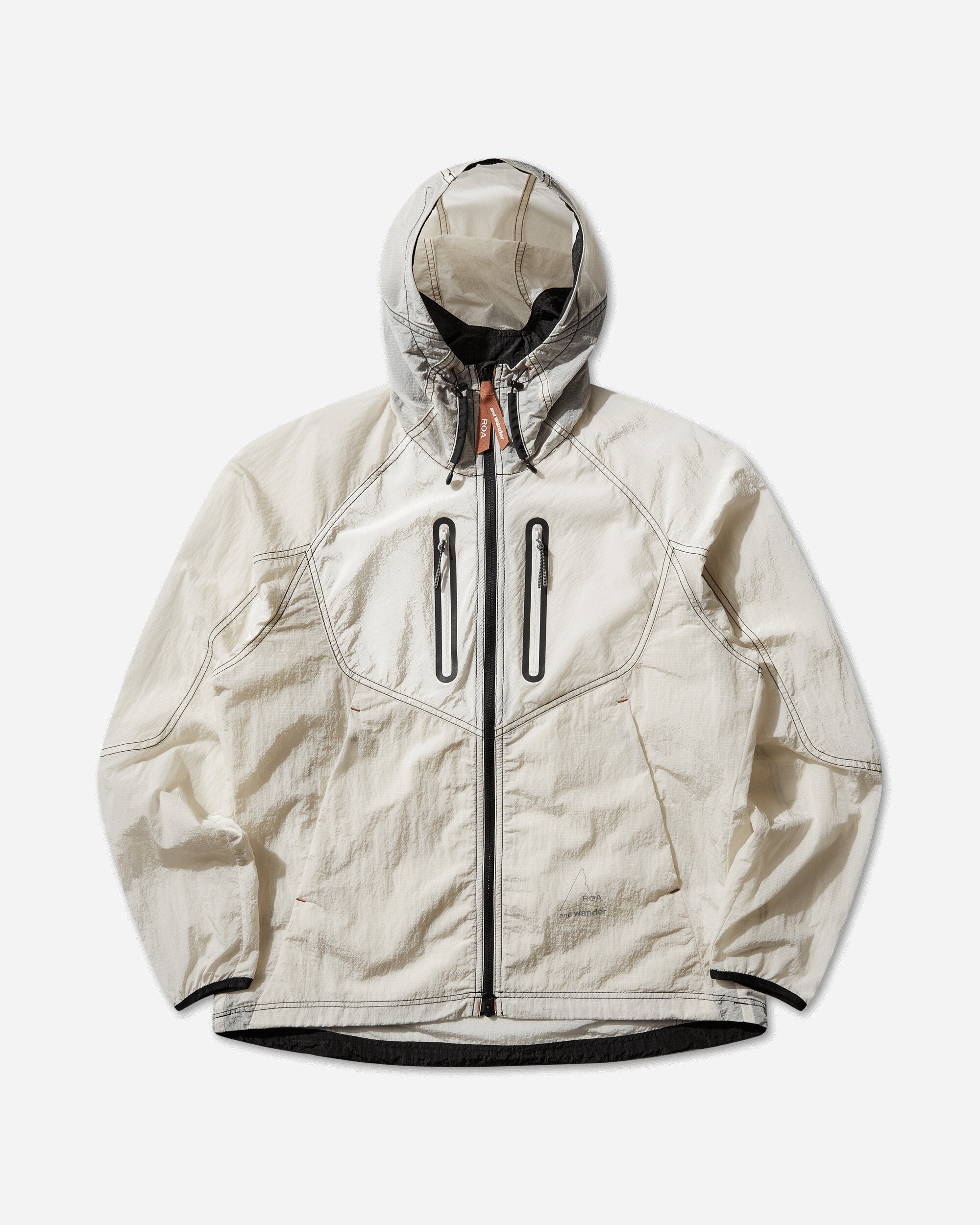 and wander Ripstop Wind Jacket Off White – Slam Jam®