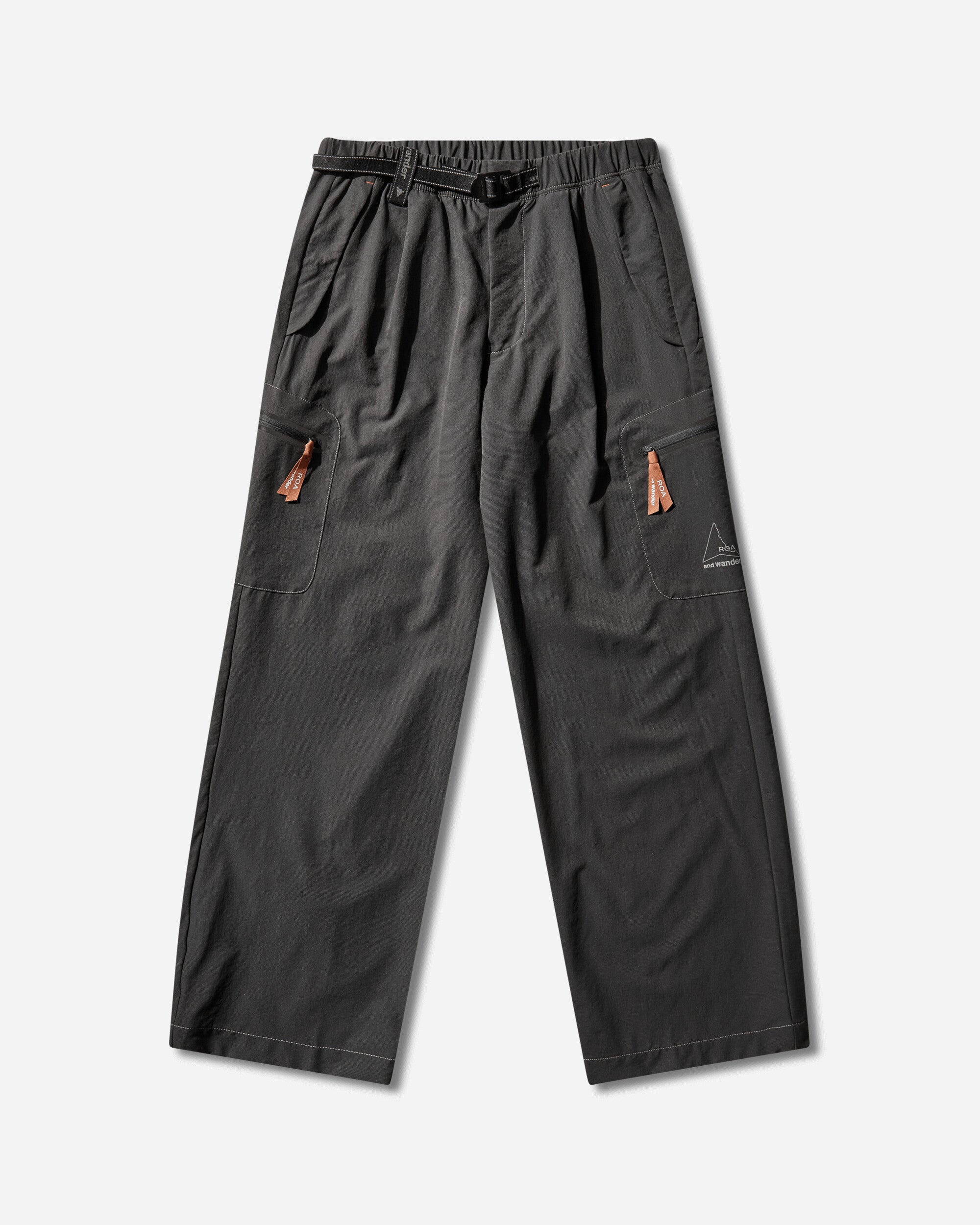 and wander Breathable Pants Charcoal – Slam Jam®