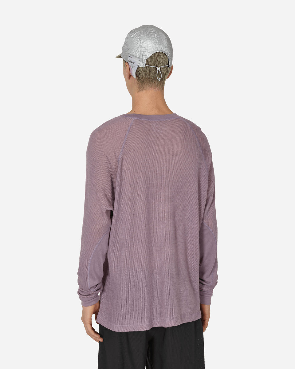 Satisfy CloudMerino™ Waffle Base Layer Longsleeve T-Shirt Dusk