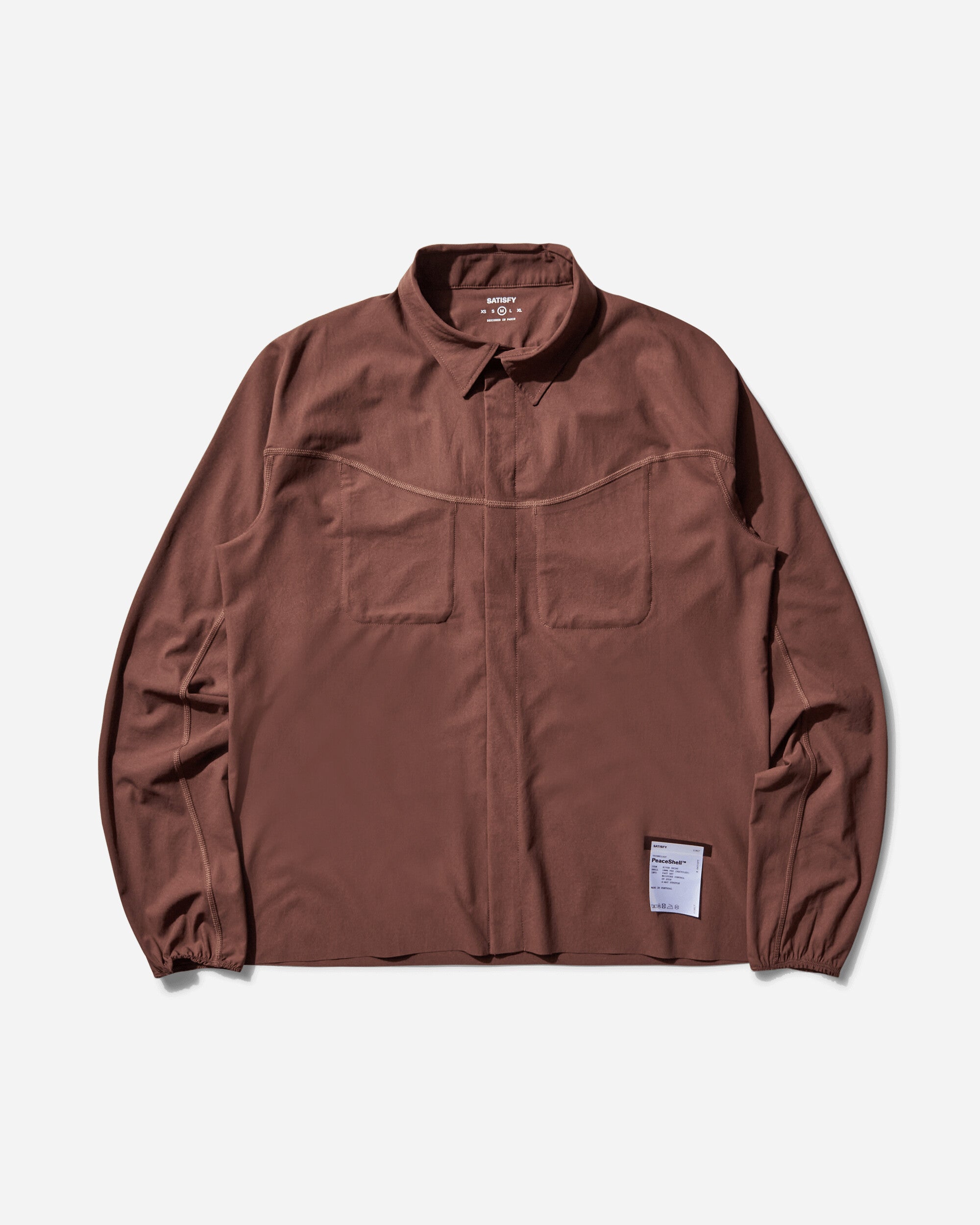Satisfy Men's PeaceShell River Shirt - Rocky Road