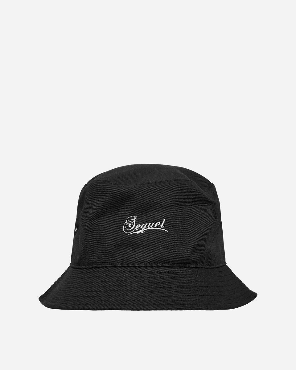 Sequel Logo Bucket Hat Black - Slam Jam® Official Store