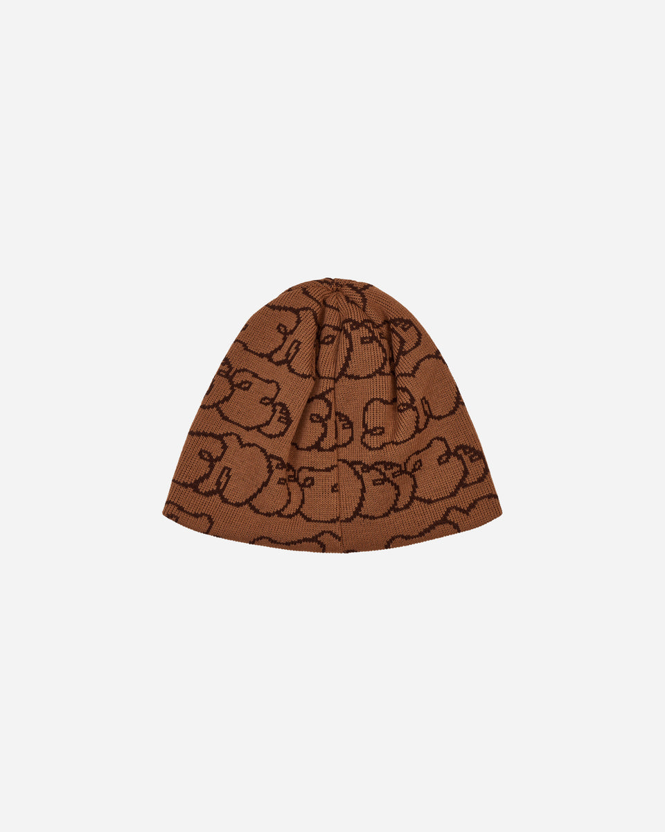 Sneeze Magazine Logo Beanie Brown - Slam Jam® Official Store