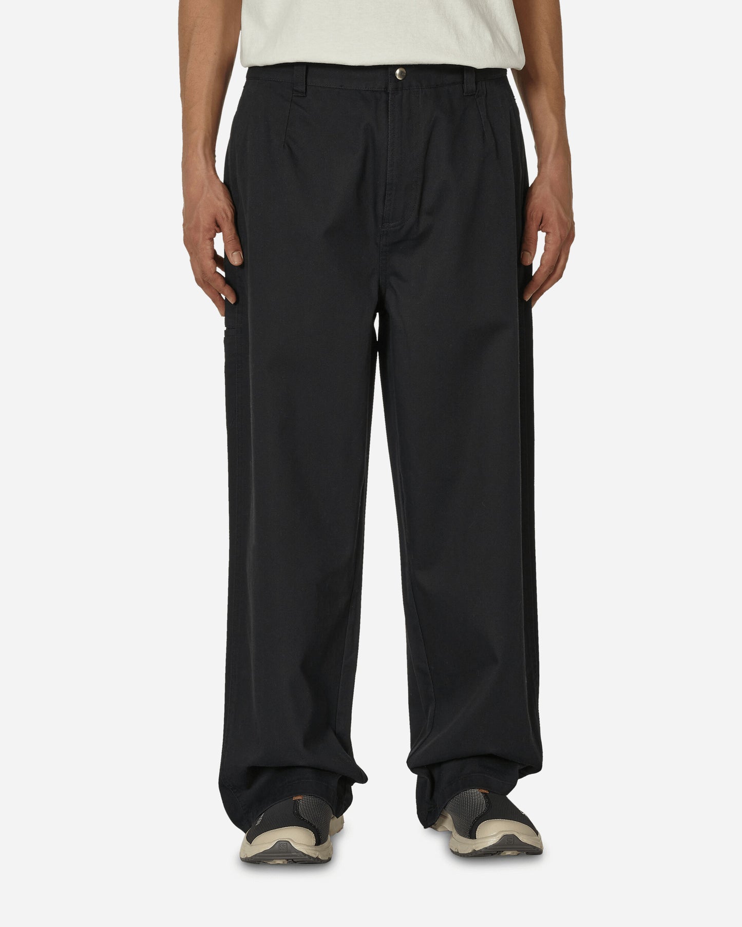 Stüssy Workgear Trouser Twill Black Pants Casual 116625 0001