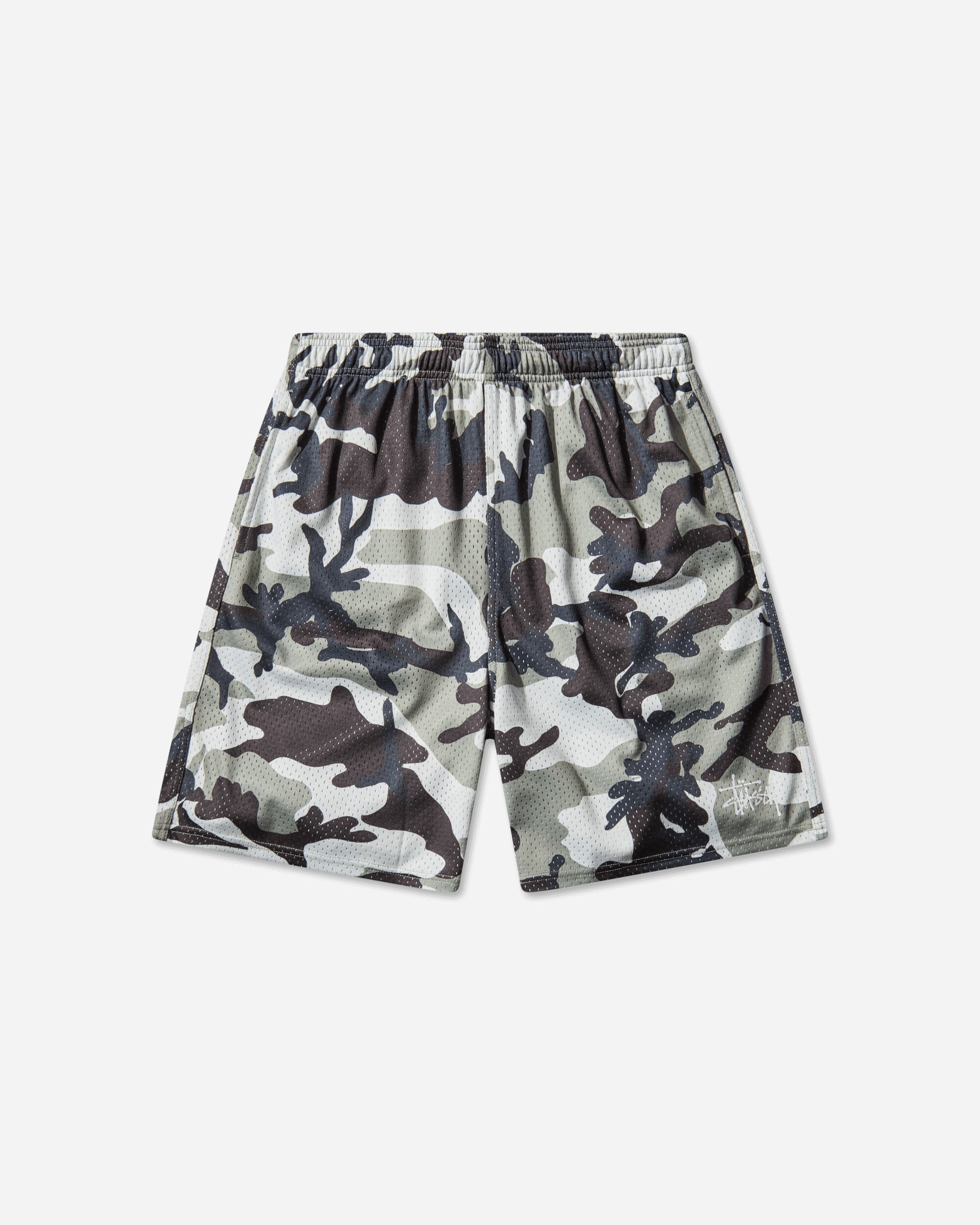 Basic Mesh Shorts Snow Camo – Slam Jam®