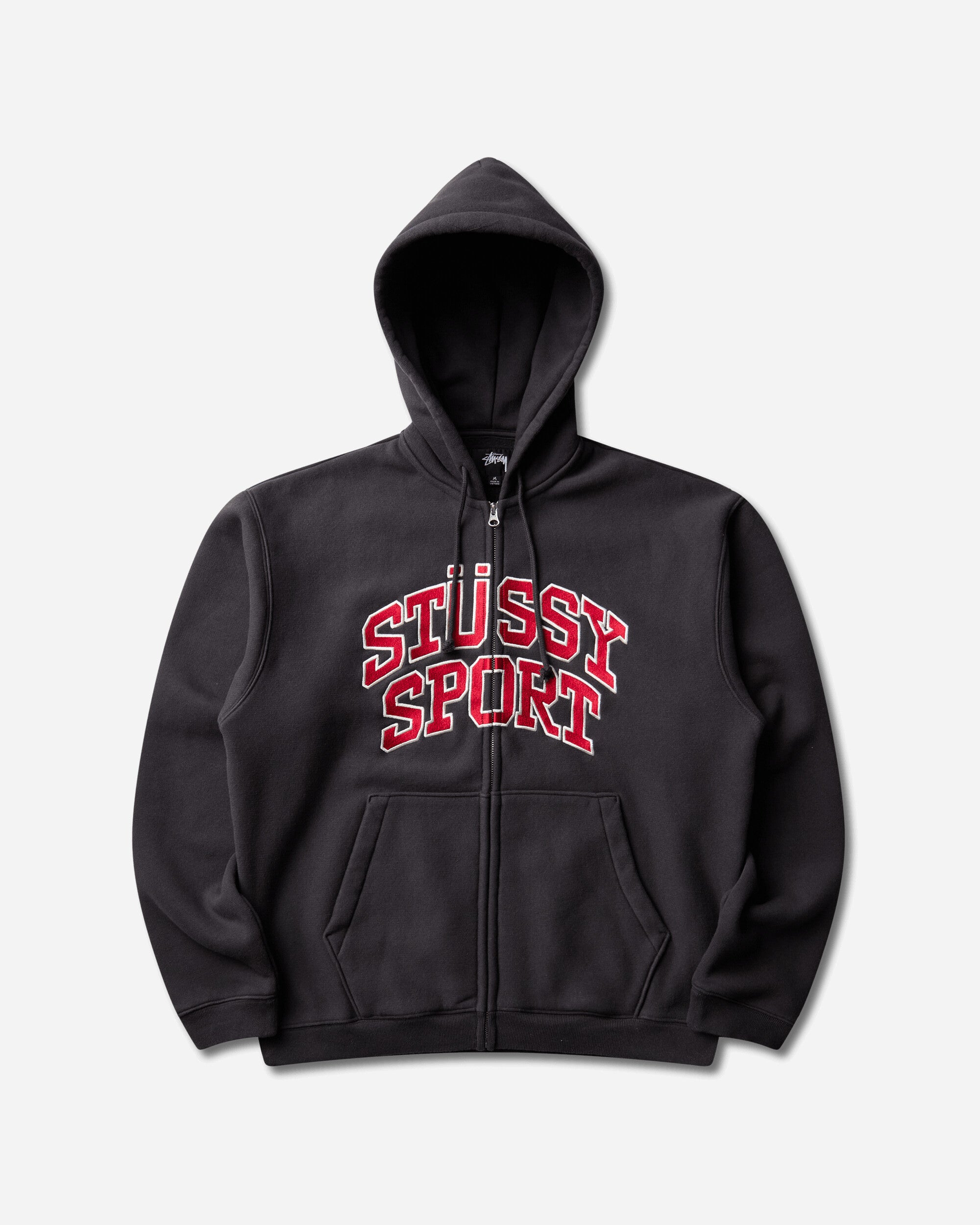 Sport Zip Hoodie Washed Black – Slam Jam®