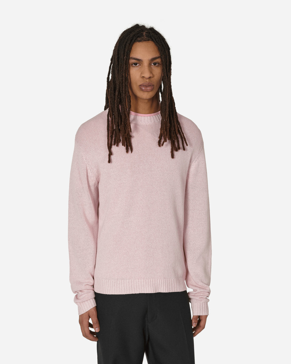 Stockholm (Surfboard) Club Logo Crewneck Sweater Pink - Slam Jam