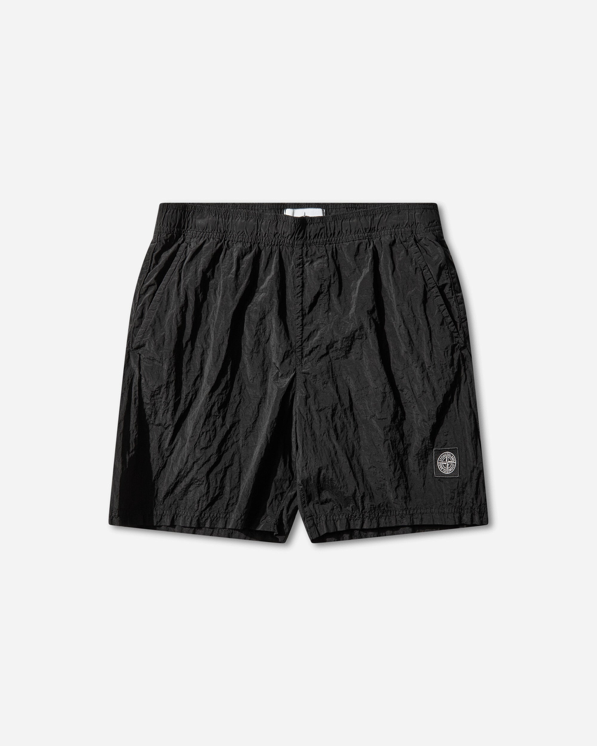 Men's Nylon Metal Swim Shorts Black – Slam Jam®
