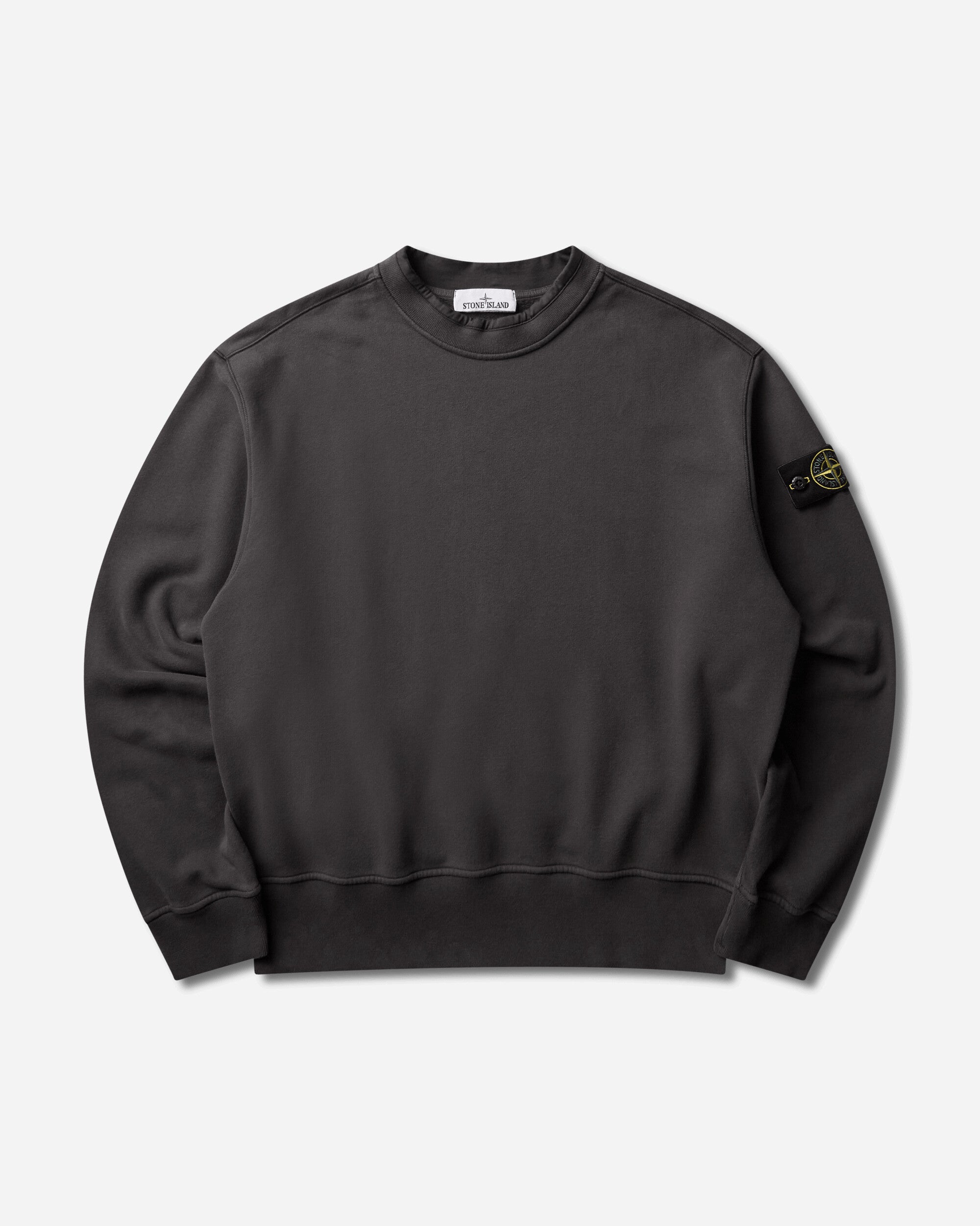 Men's Organic Cotton Fleece Crewneck Sweatshirt Lead Grey – Slam Jam®