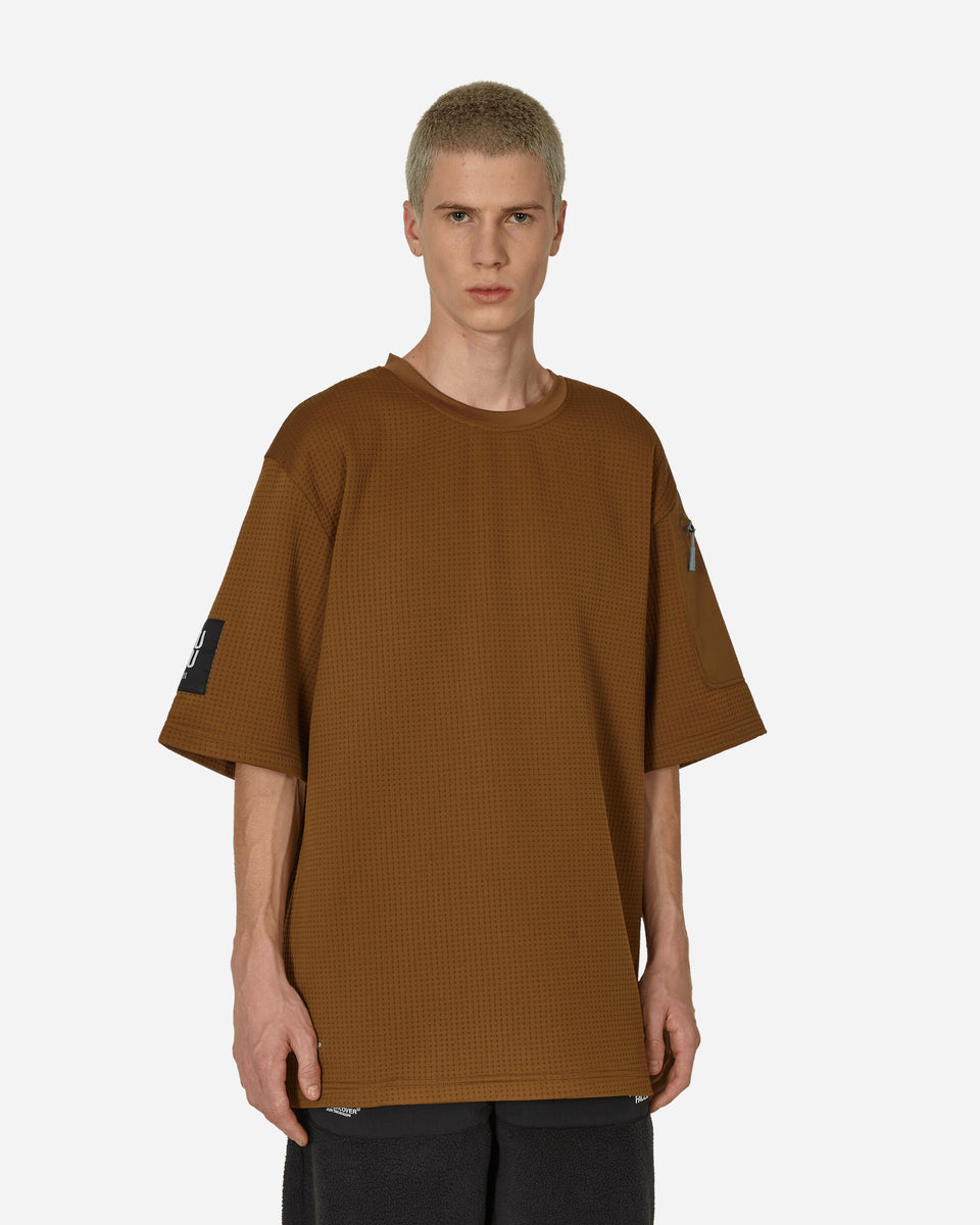 The North Face Project X UNDERCOVER Soukuu DotKnit TShirt Sepia Brown
