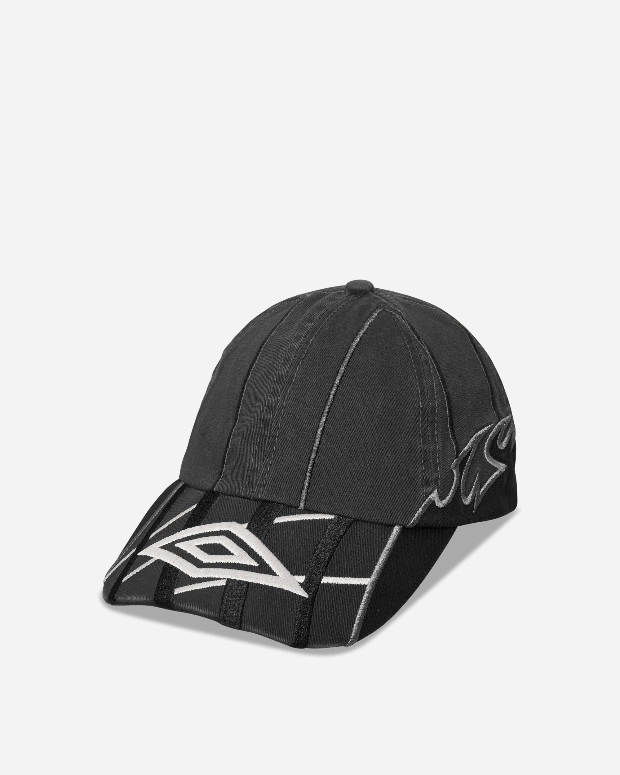umbro x SLAM JAM アンブロ スラムジャム 25AW 別注 Goalkeeper Cap ゴールキーパーキャップ UBMW234FA19 ONE SIZE Dark Grey 6パネル 帽子【中古】【umbro × SLAM JAM】 Umbro Umbro x Slam Jam Goalkeeper Cap - Washed cotton twill cap