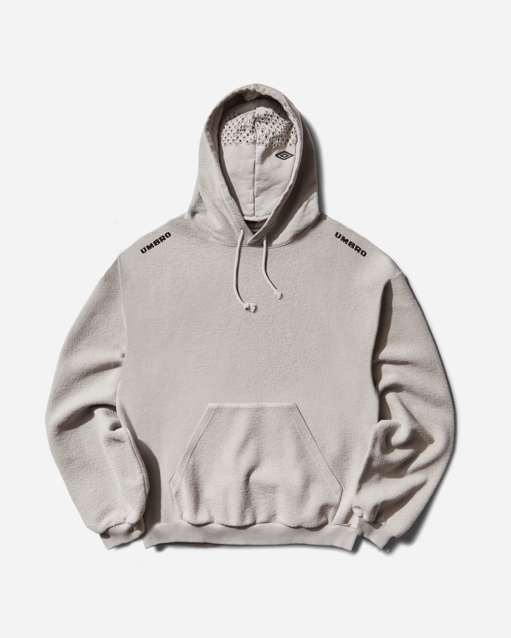 Lasered Masked Hoodie Light Grey – Slam Jam®