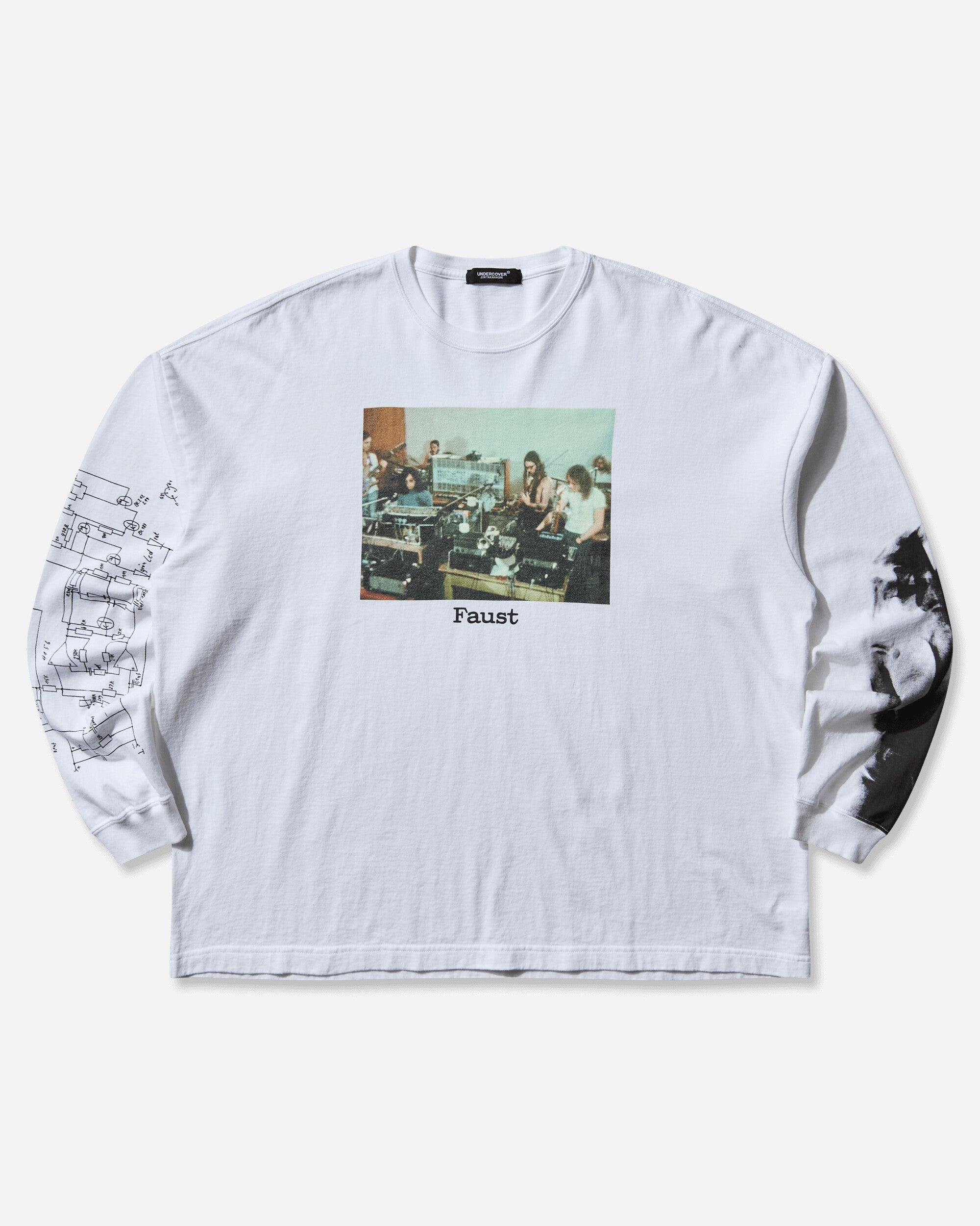 Men's Faust Longsleeve T-Shirt White – Slam Jam®
