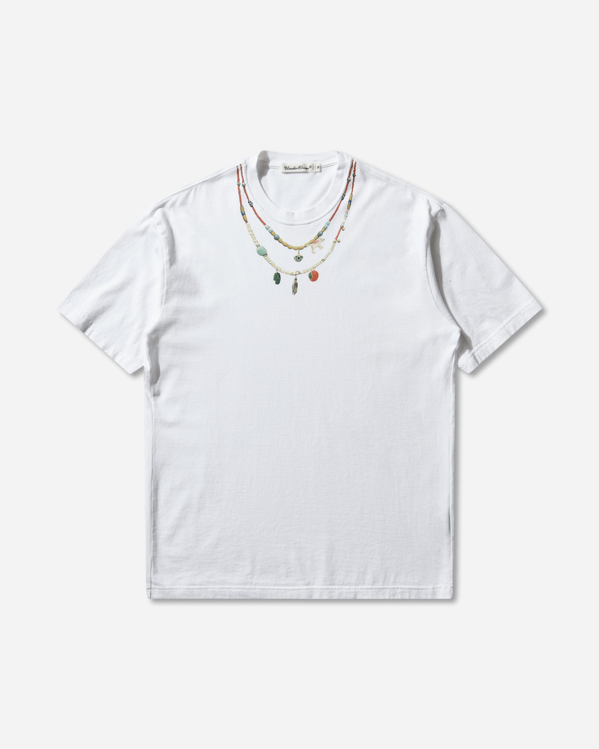 Women's Trompe L'œil Necklace T-Shirt White – Slam Jam®