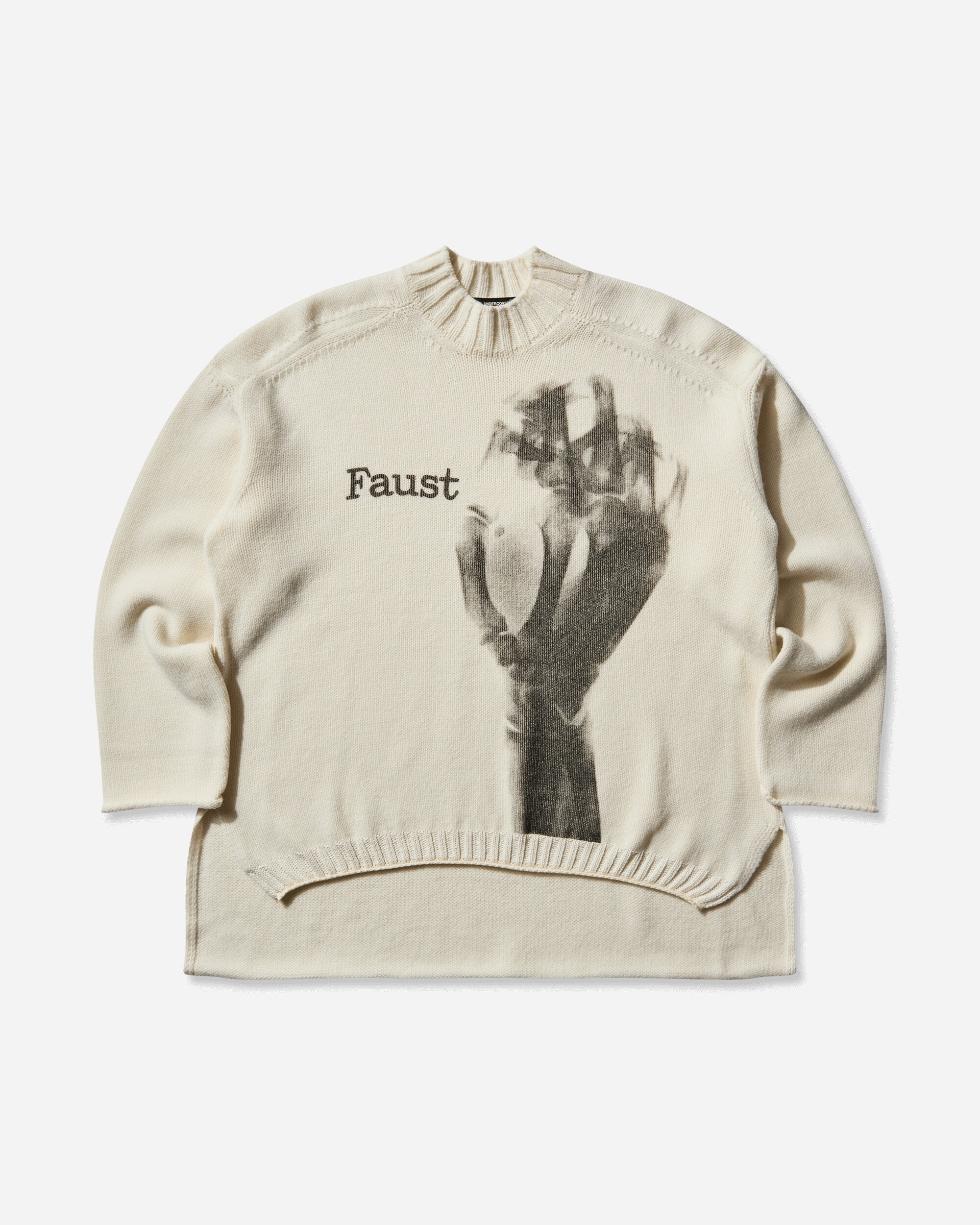 Men's Faust Wool Sweater Off White – Slam Jam®