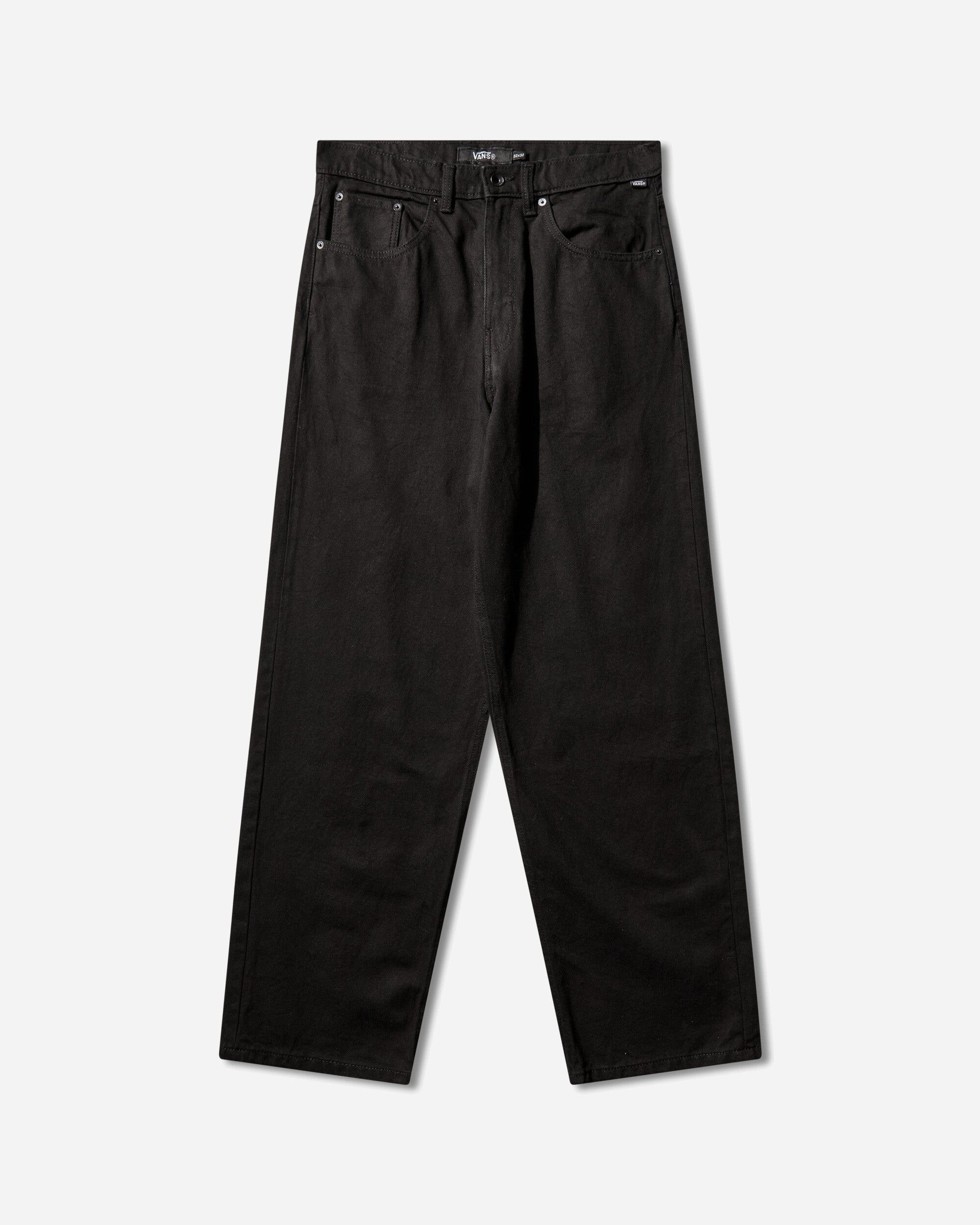 Men's Check-5 Baggy Denim Pants Black – Slam Jam®