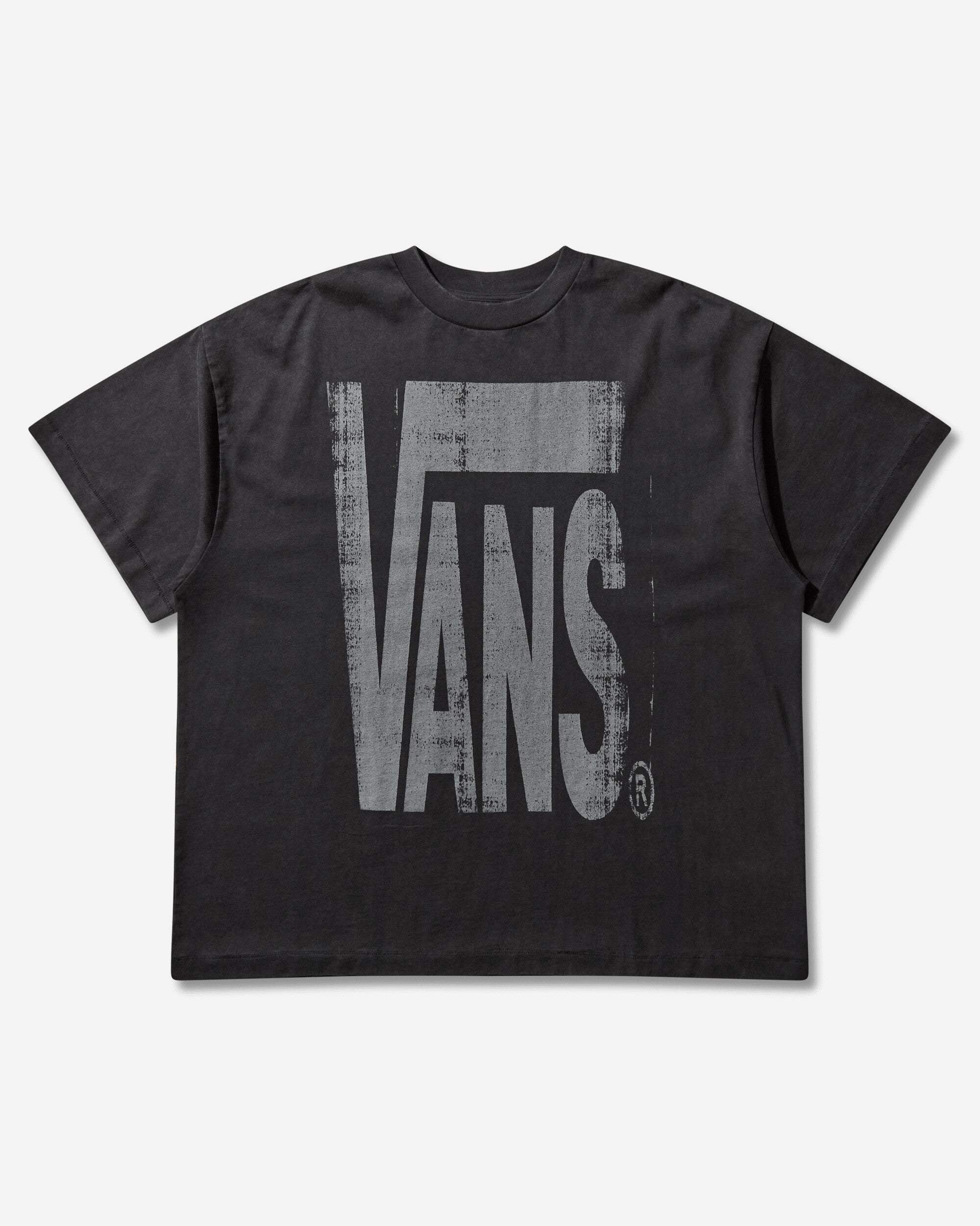 Act of Disagreement Brushed Logo T-Shirt Washed Black – Slam Jam®