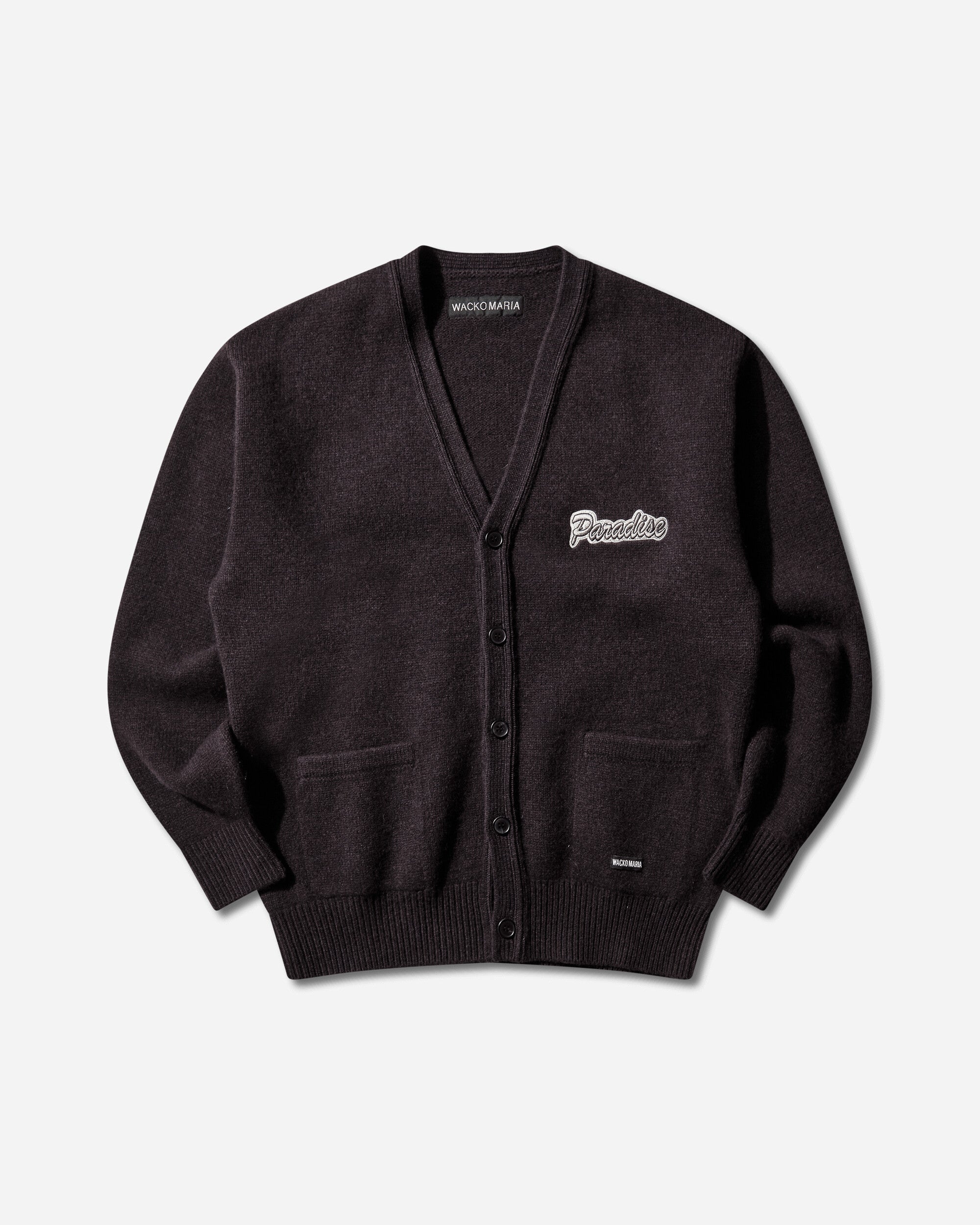 トップス WACKO MARIA CLASSIC CARDIGAN M WACKO MARIA (CLASSIC CARDIGAN TYPE-2) GREY - FAMLEST