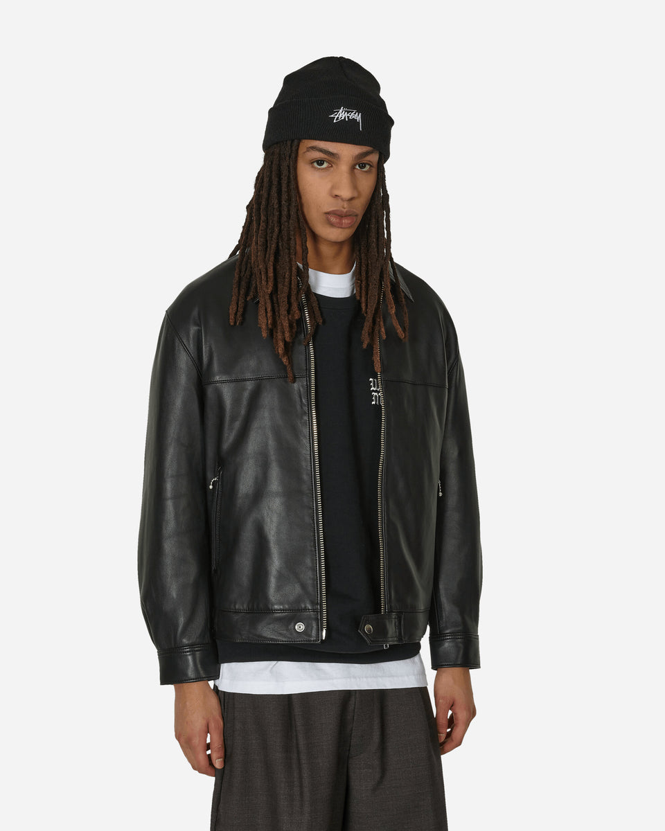 WACKO MARIA Single Riders Leather Jacket (Type-2) Black