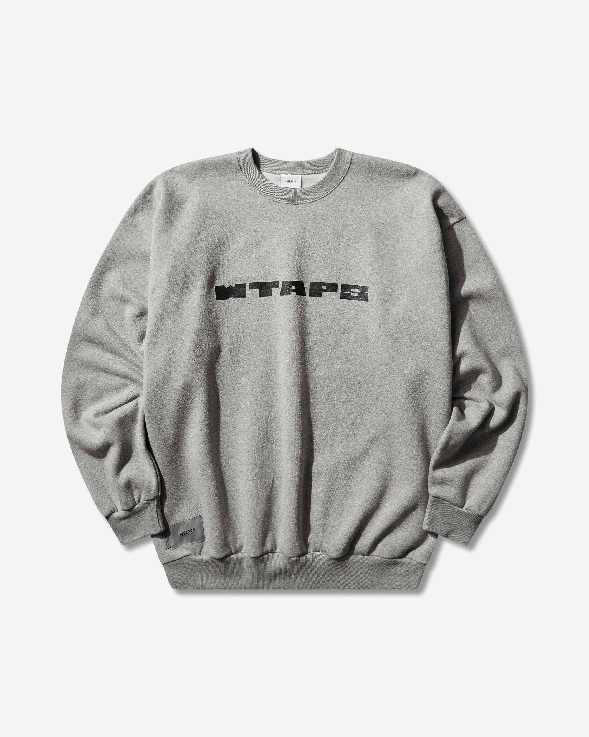 Men's Brick Crewneck Sweatshirt Ash Gray – Slam Jam® Men's Brick Crewneck Sweatshirt Ash Gray – Slam Jam®