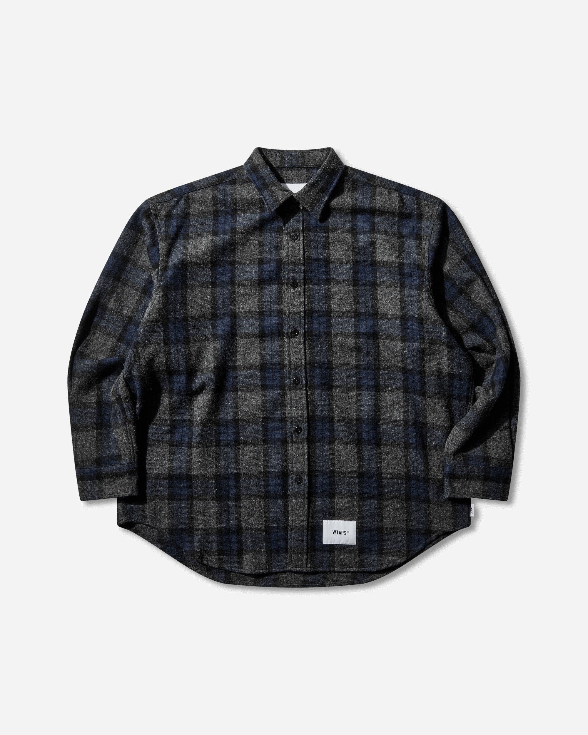 【Msize】wtaps TXT 01 / NAVY Men's TXT 01 Longsleeve Shirt Navy – Slam Jam®