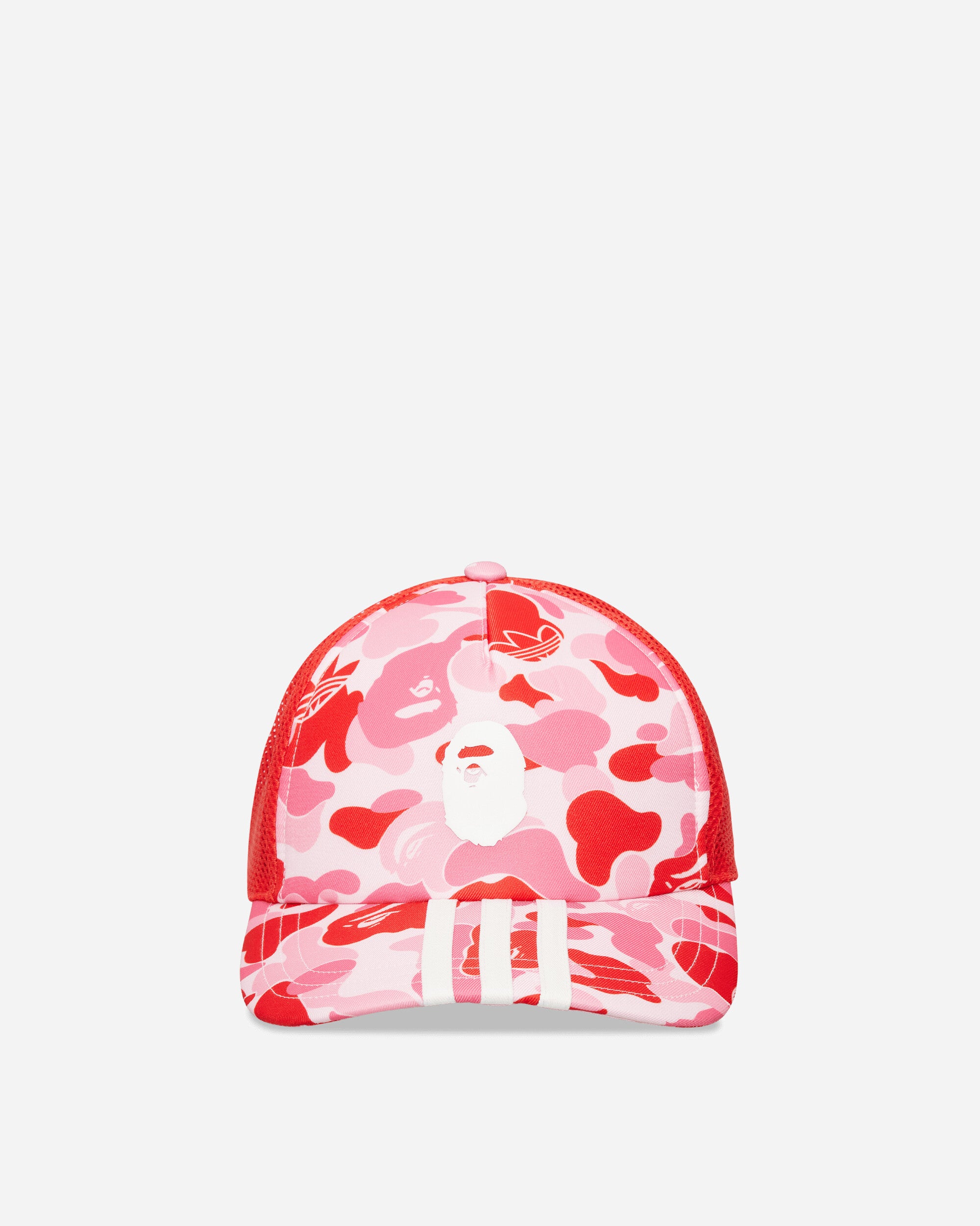 BAPE Trucker Cap Clear Pink – Slam Jam®
