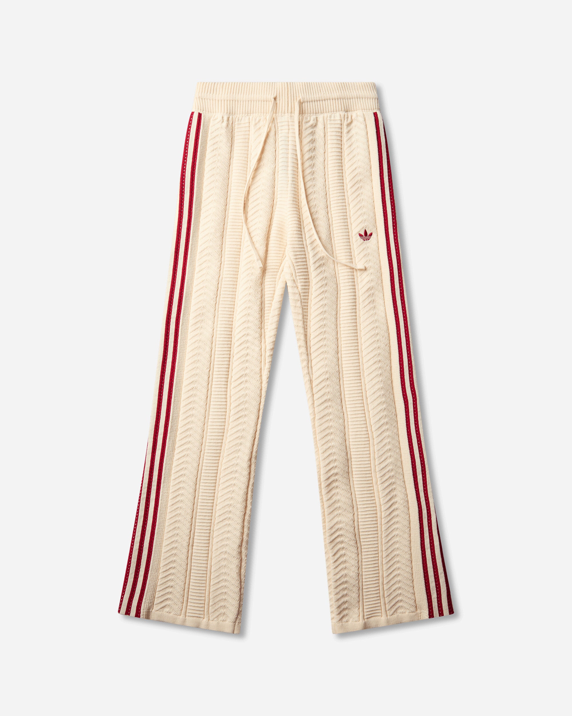 Women's SST Wide Leg Track Pants Warm Vanilla / Team Victory Red