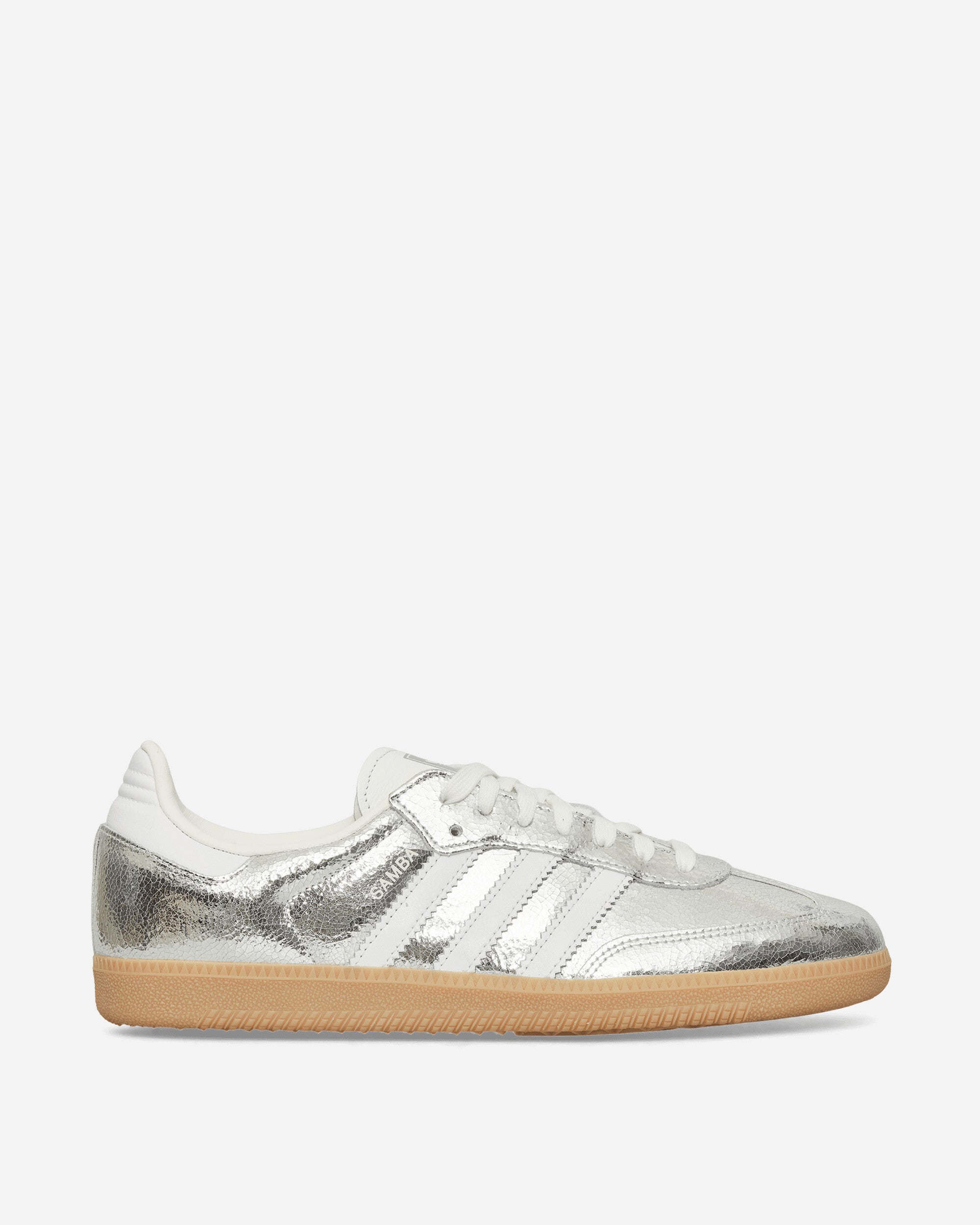 Women's Samba OG Sneakers Silver Metallic / Cloud White – Slam Jam®