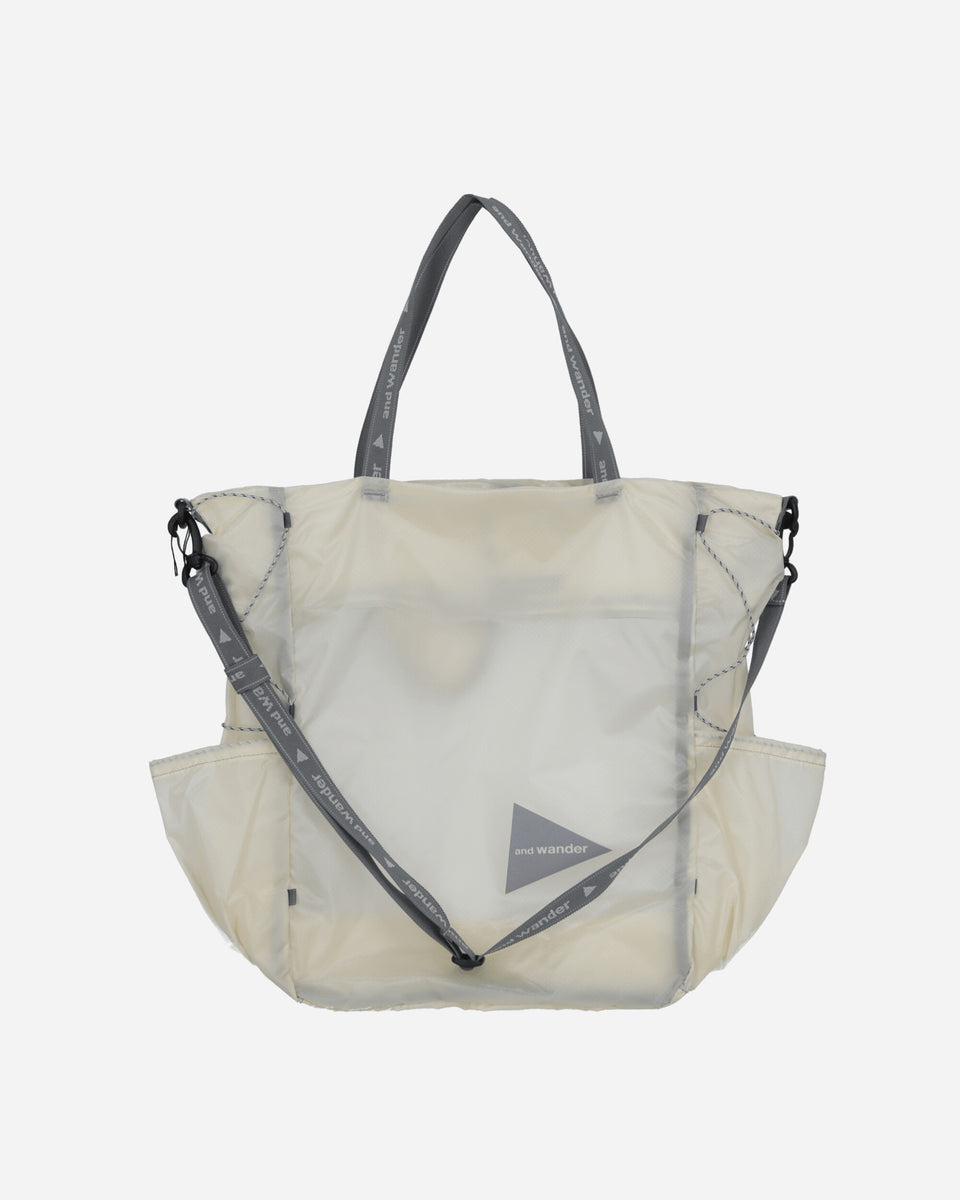 and wander Sil Tote Bag Off White - Slam Jam® Official Store