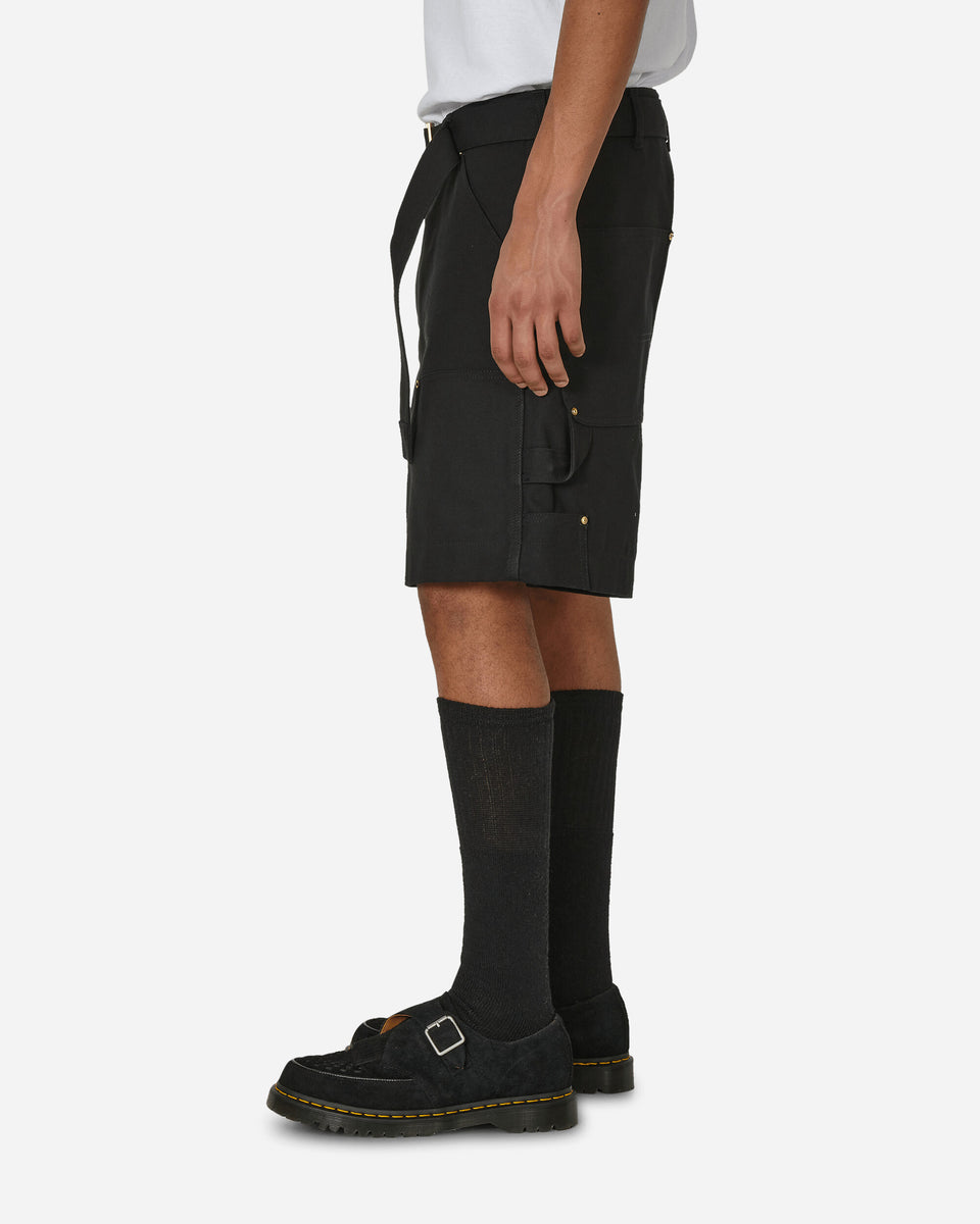 sacai Carhartt WIP Duck Shorts Black - Slam Jam® Official Store