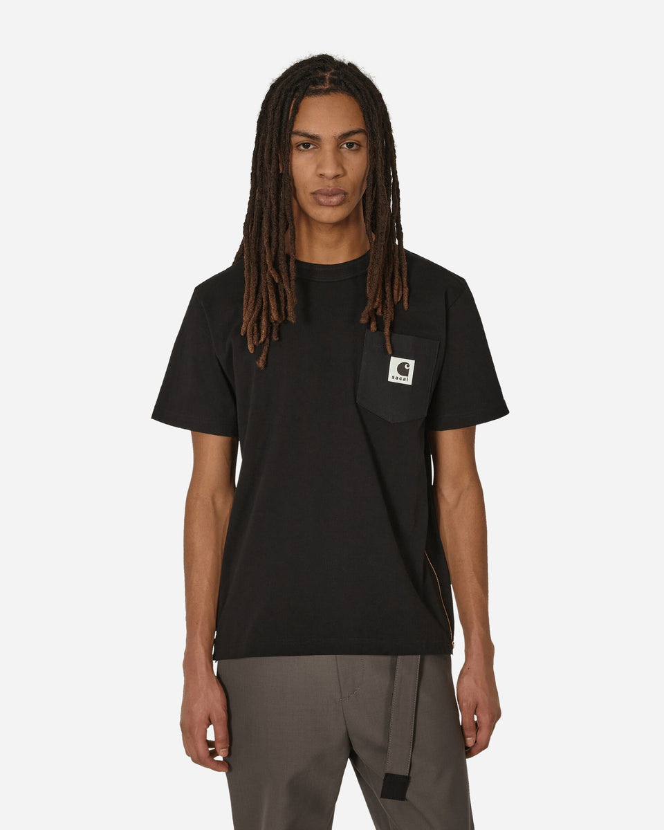 sacai Carhartt WIP T-Shirt Black - Slam Jam® Official Store