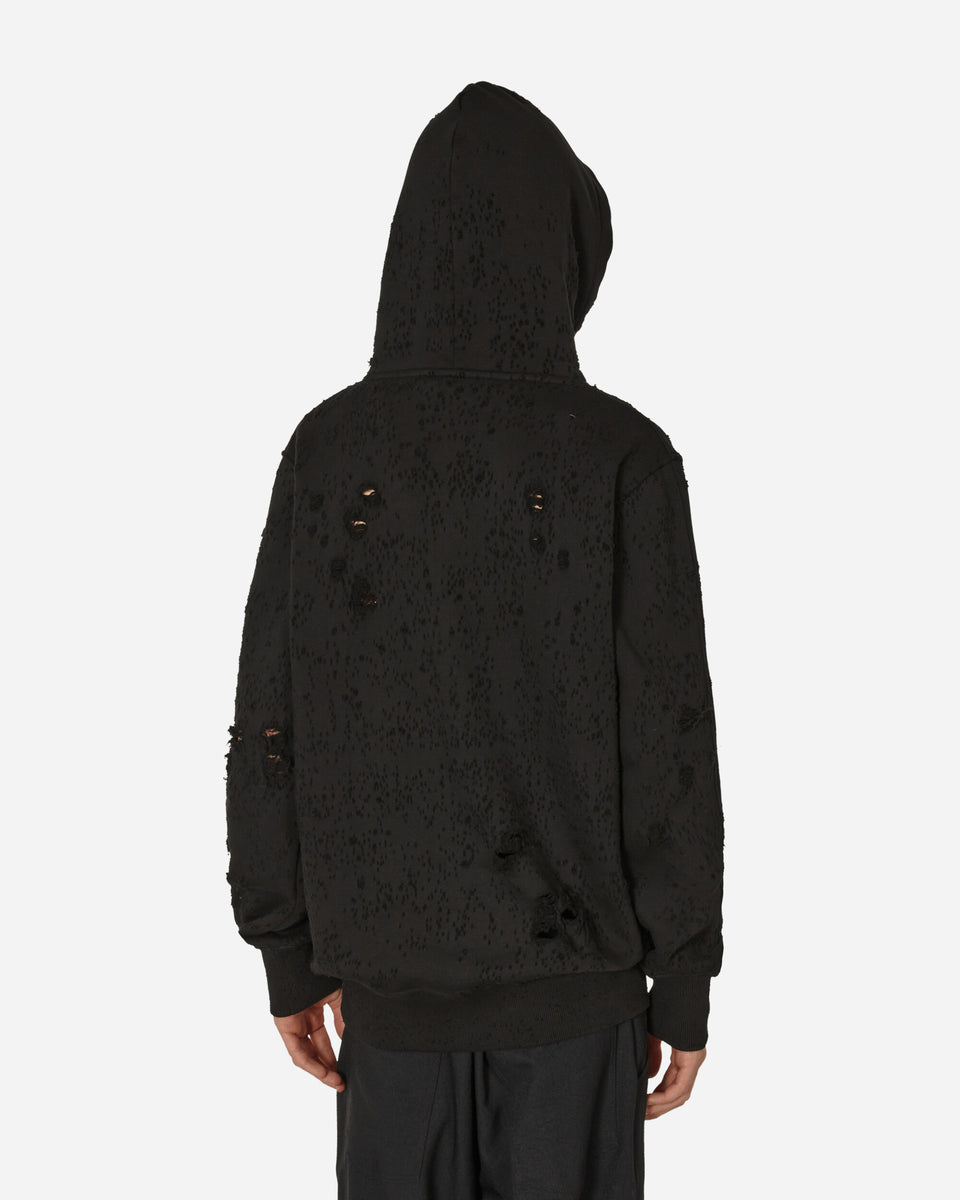 1017 ALYX 9SM Destroyed Lightercap Hoodie Black - Slam Jam 