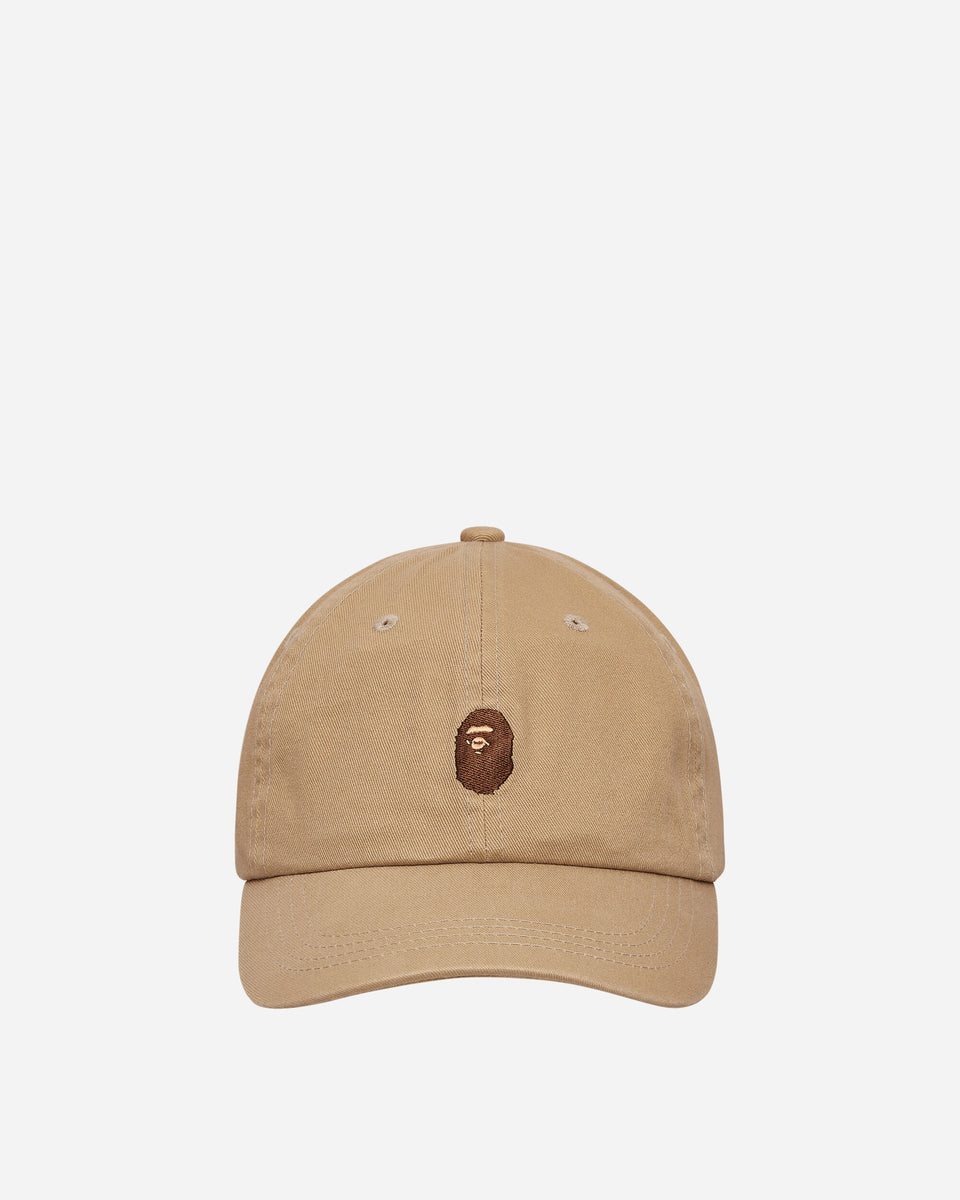 Ape Head One Point Panel Cap Beige