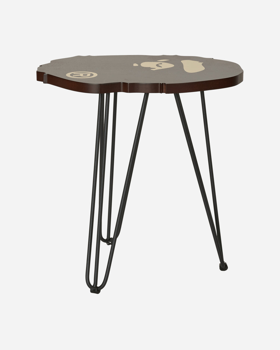 A Bathing Ape Ape Head Side Table Brown - Slam Jam® Official Store