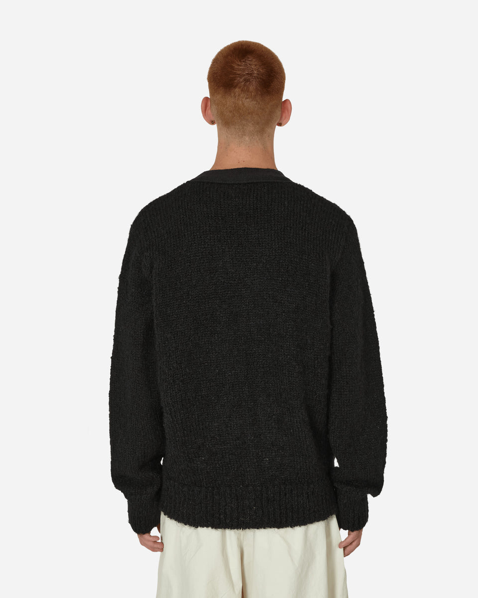 Grandpa Cardigan Black