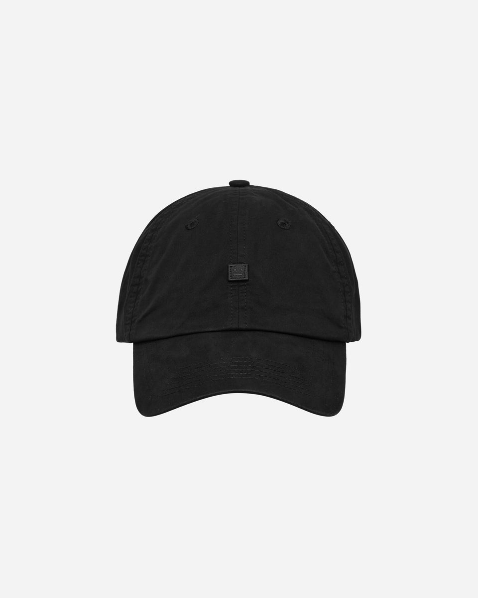 Acne Studios Micro Face Baseball Cap Black - Slam Jam® Official Store