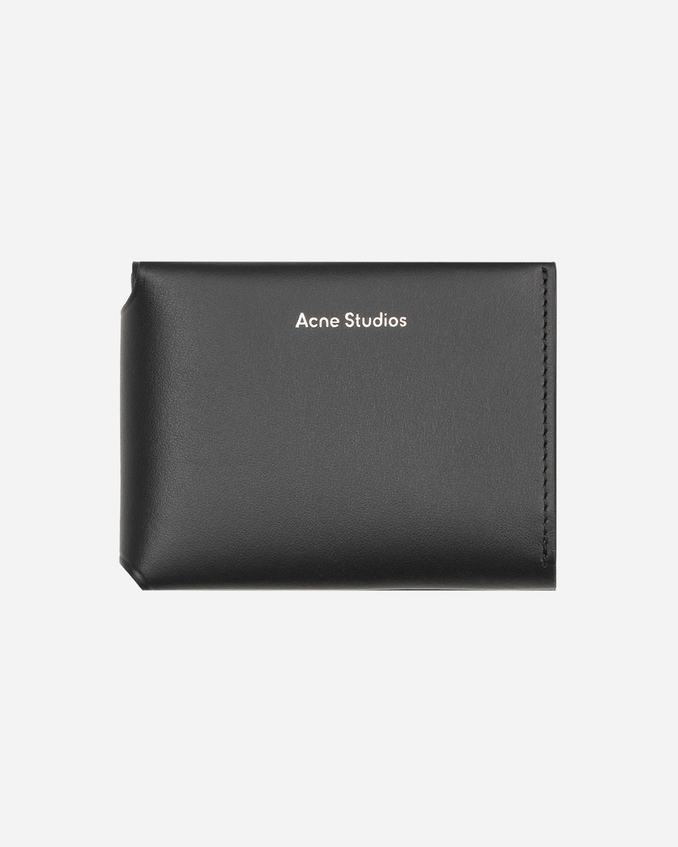 Acne Studios Folded Card Wallet Black - Slam Jam® Official Store