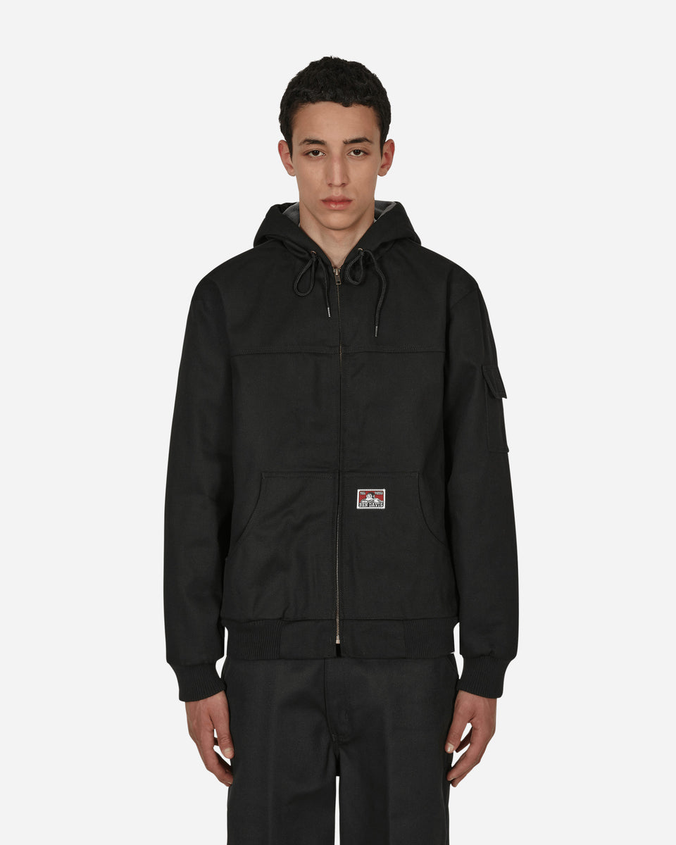 Ben Davis Hooded Jacket Black - Slam Jam® Official Store