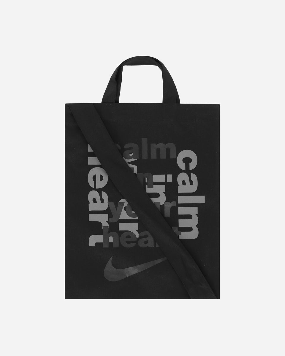Comme Des Garçons Black Nike Calm Tote Bag Black - Slam Jam® Official Store