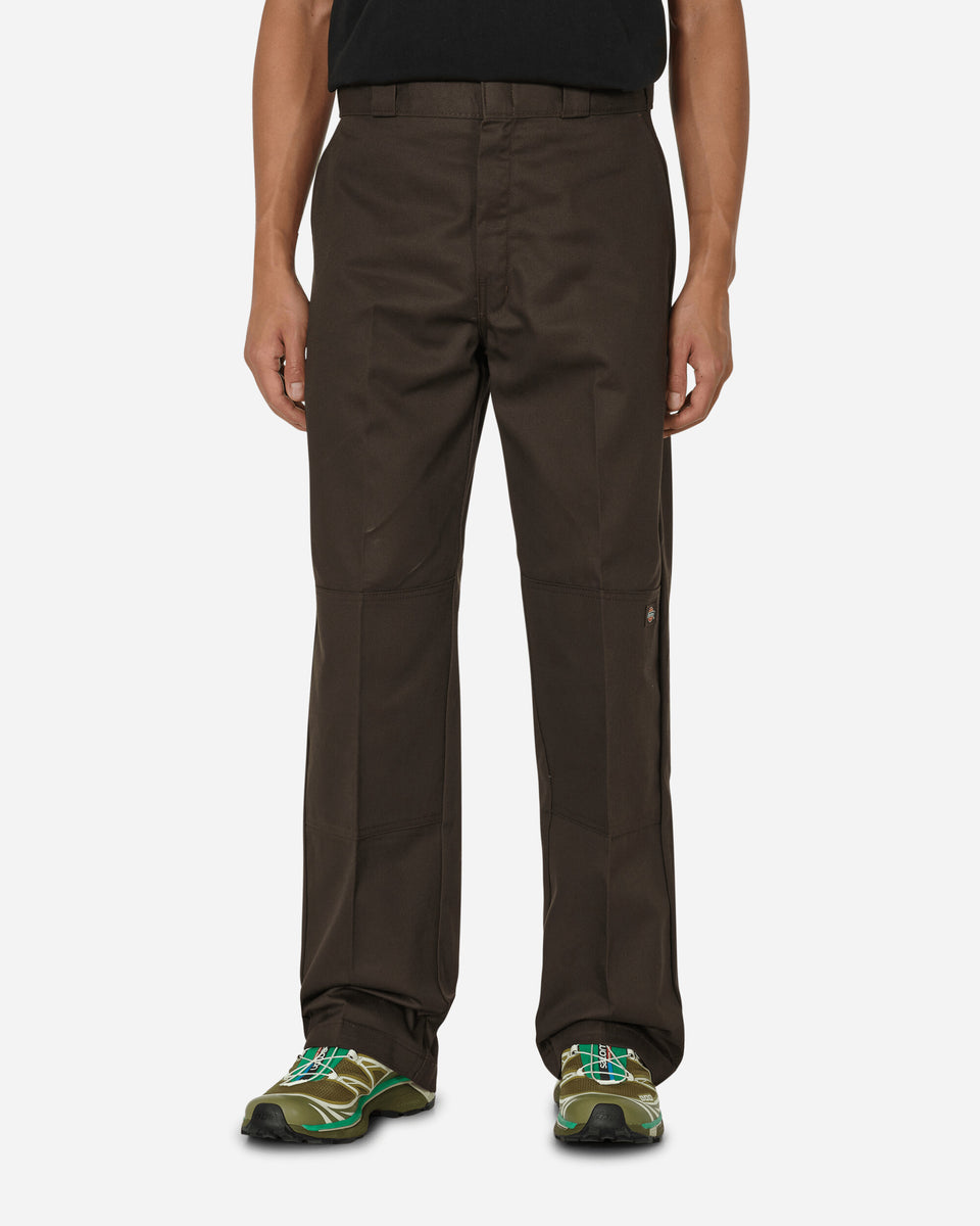 Dickies Double Knee Work Pants Dark Brown - Slam Jam® Official