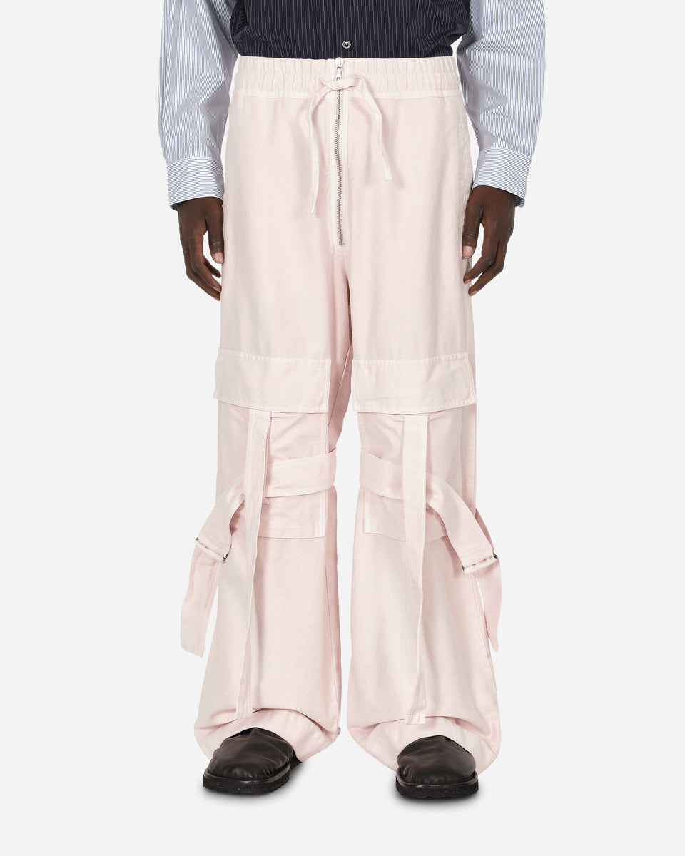 Loose Strap Pants Pink