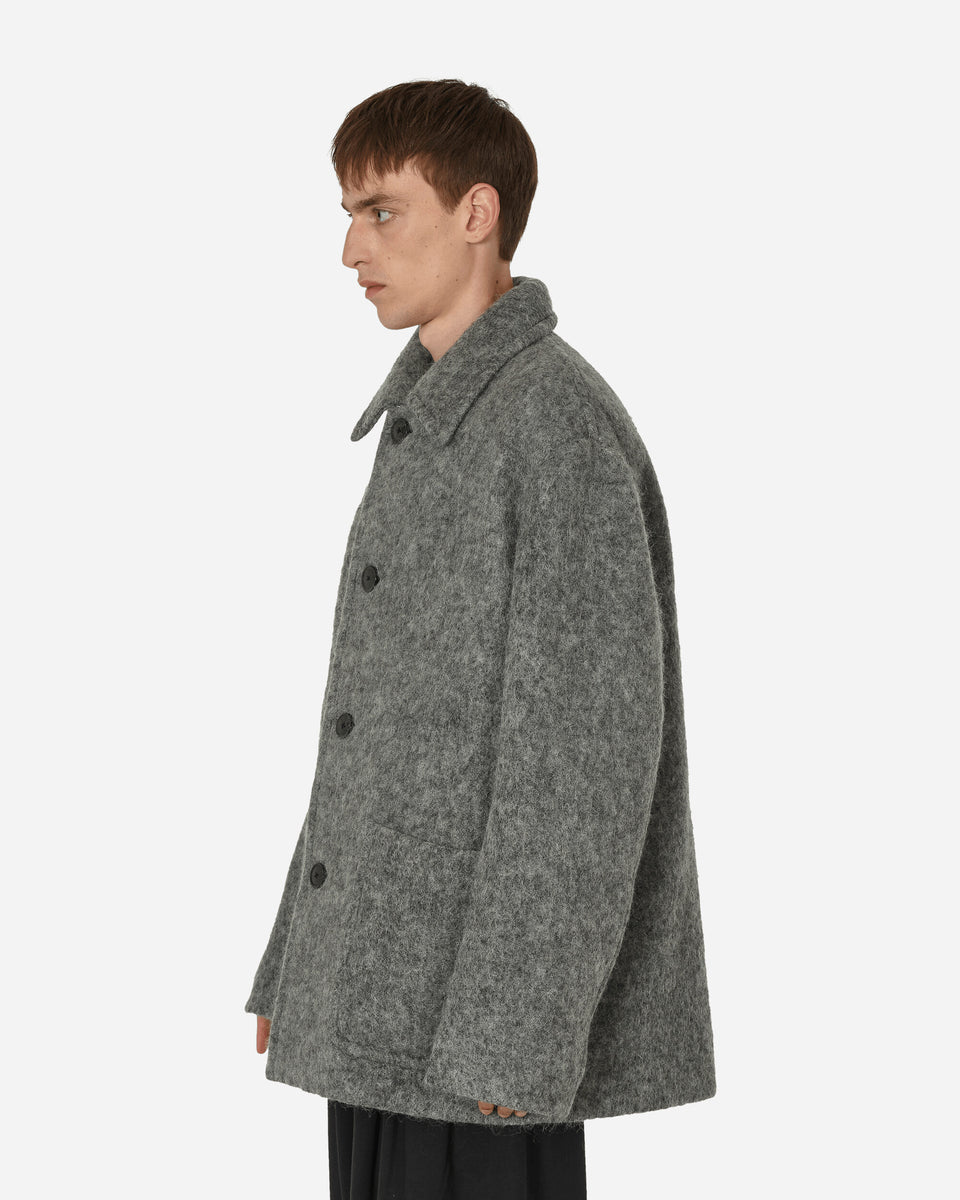 Dries Van Noten Workwear Coat Grey - Slam Jam® Official Store