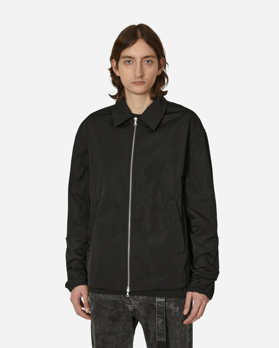 Dries Van Noten Nylon Harrington Jacket Black - Slam Jam® Official