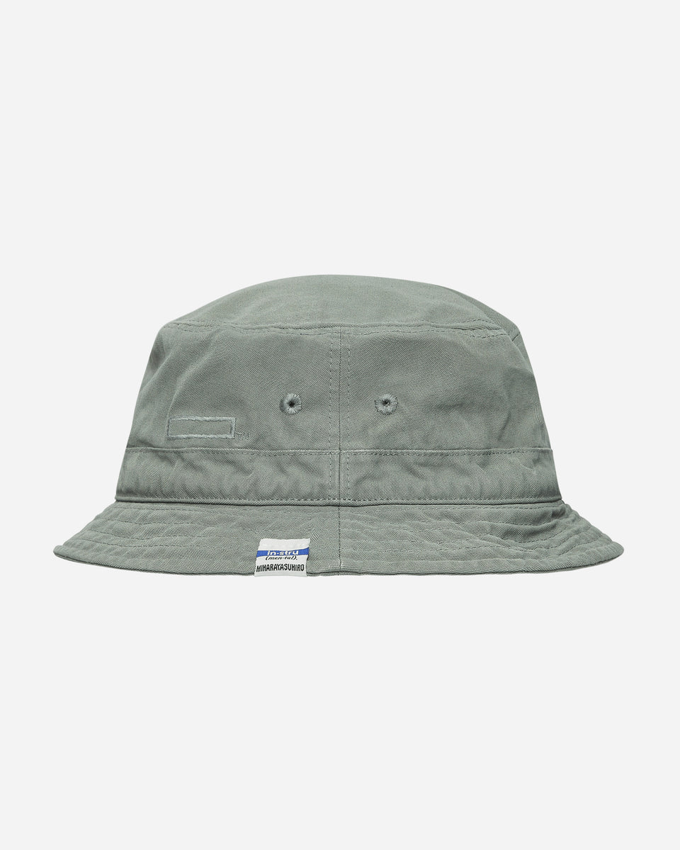 in・stru(men-tal) Cotton Bucket Hat Green - Slam Jam® Official Store